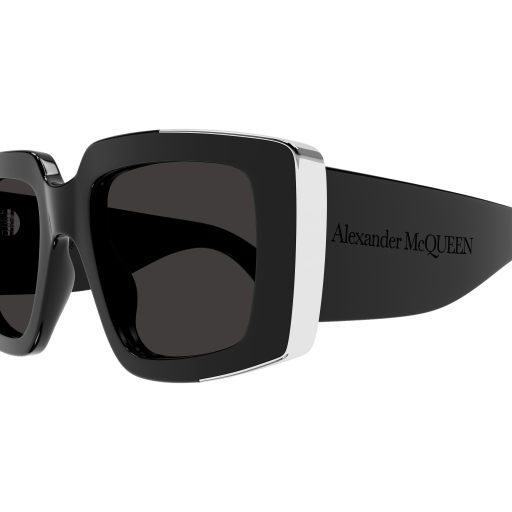 Alexander McQueen AM0446S 001 Sunglasses - Luxury Designer Shades for Men & Women - Perfect for Outdoor Activities, Beach & Fashion Events