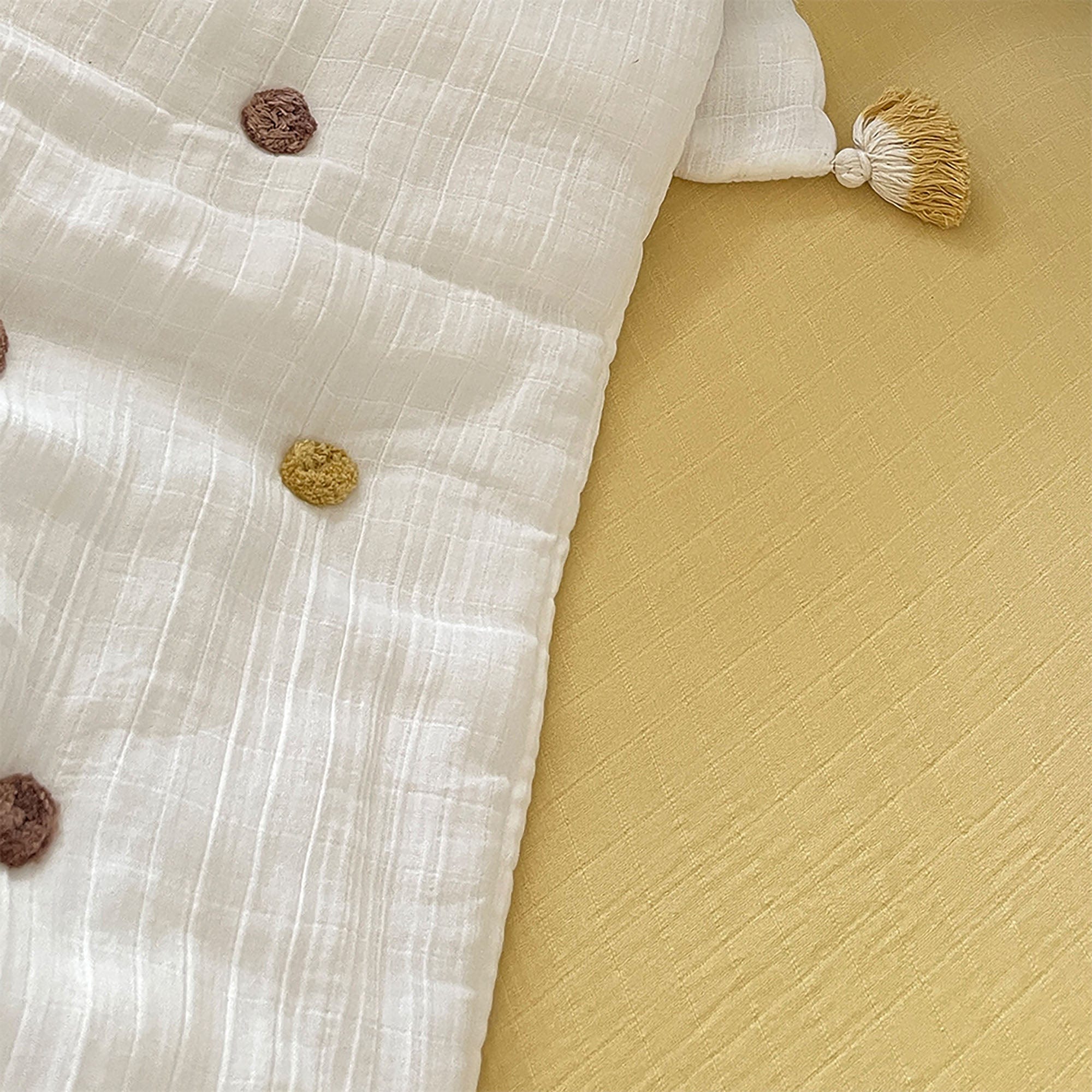 Soft Organic Cotton Fitted Crib Sheet for Baby Crib - Breathable & Hypoallergenic Nursery Bedding - Perfect for Newborns, Infants & Toddlers - Ideal for Daycare, Nursery or Home Use