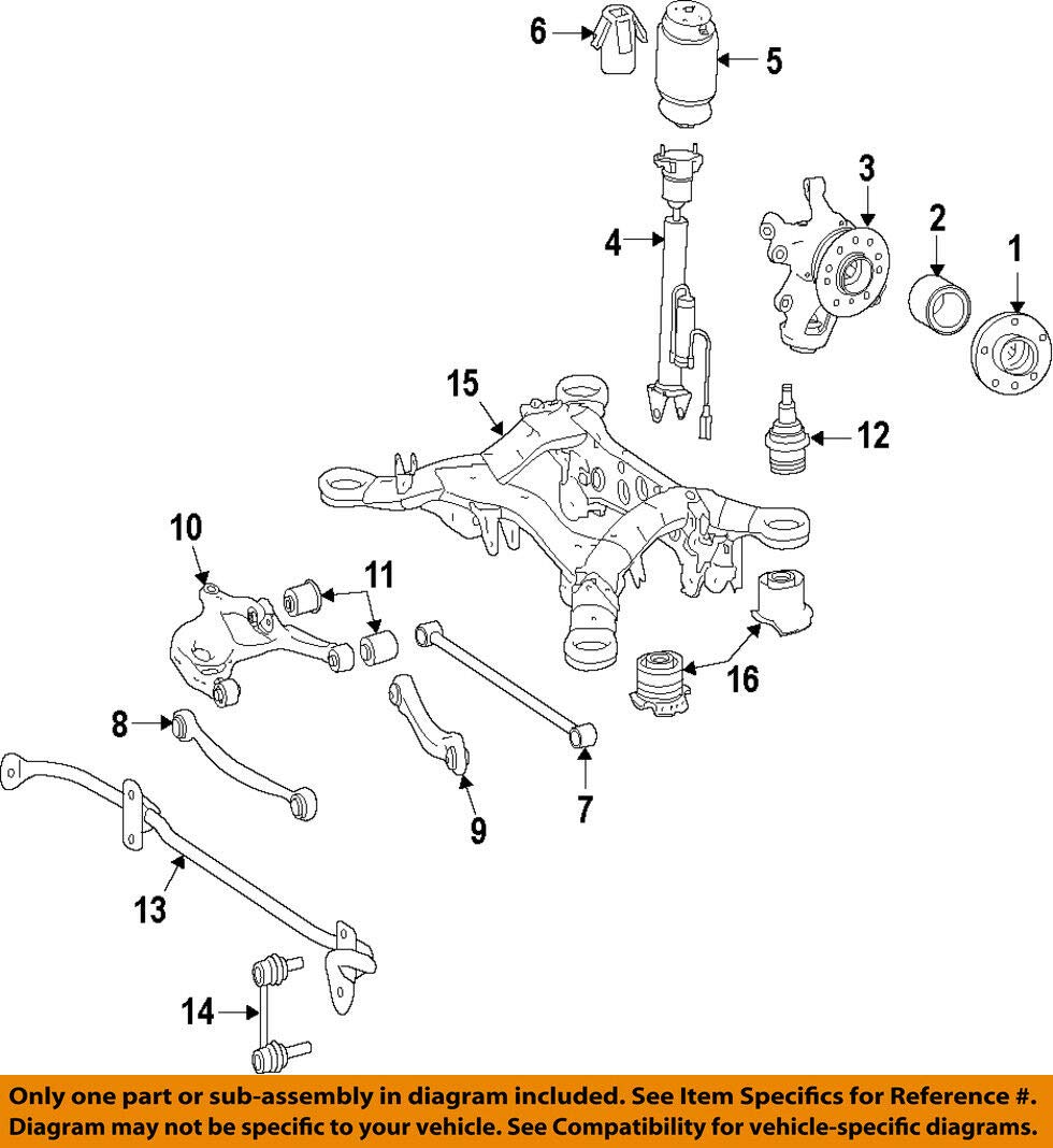 Mercedes-Benz 164 981 04 06 Wheel Bearing Replacement Part - Front/Rear Axle Compatible with W164 ML-Class - Durable Auto Suspension Component for Smooth & Quiet Ride