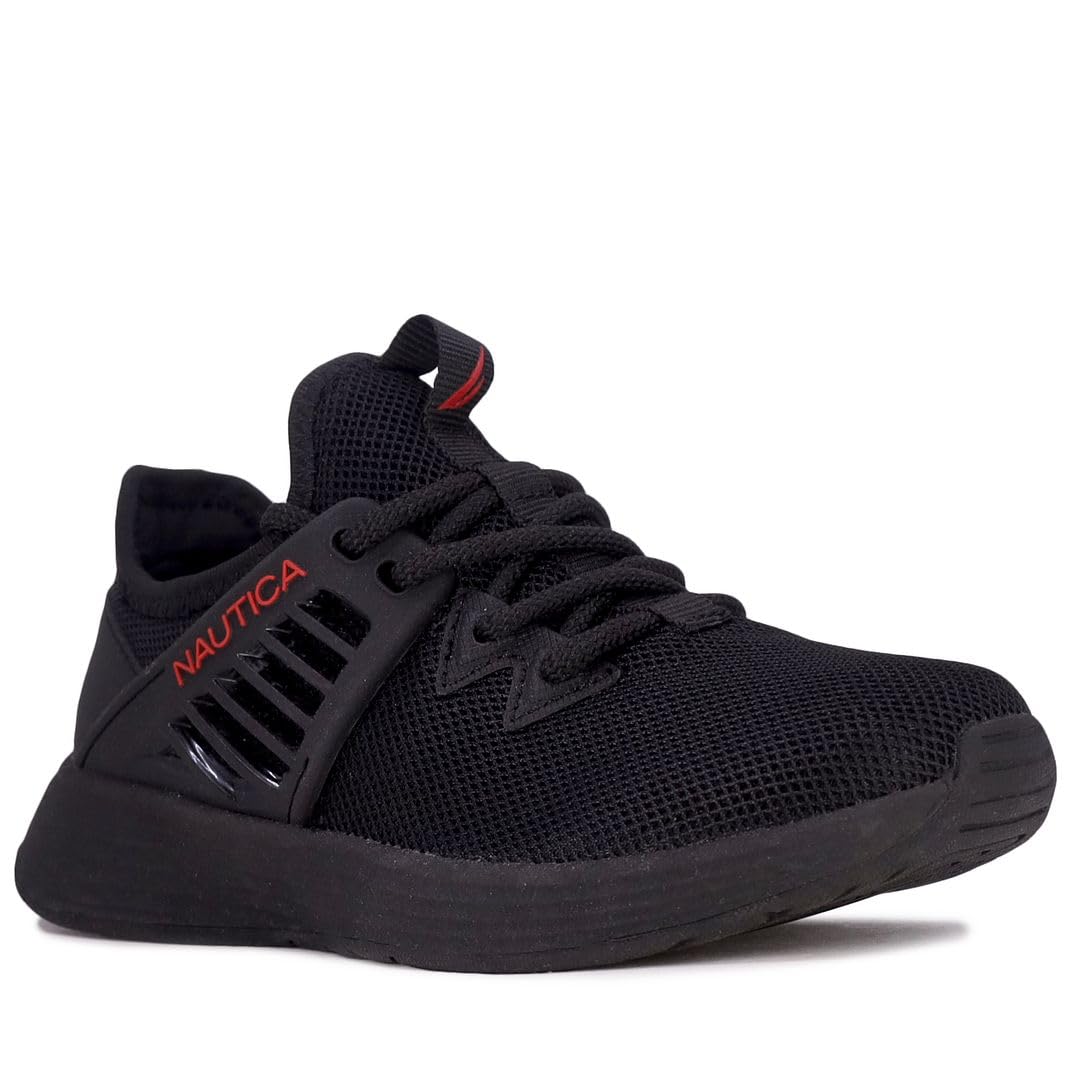 Nautica Kids Lace-Up Sneakers - Comfortable Running Shoes for Boys & Girls | Little Kid & Big Kid Sizes | Perfect for School, Play & Everyday Wear