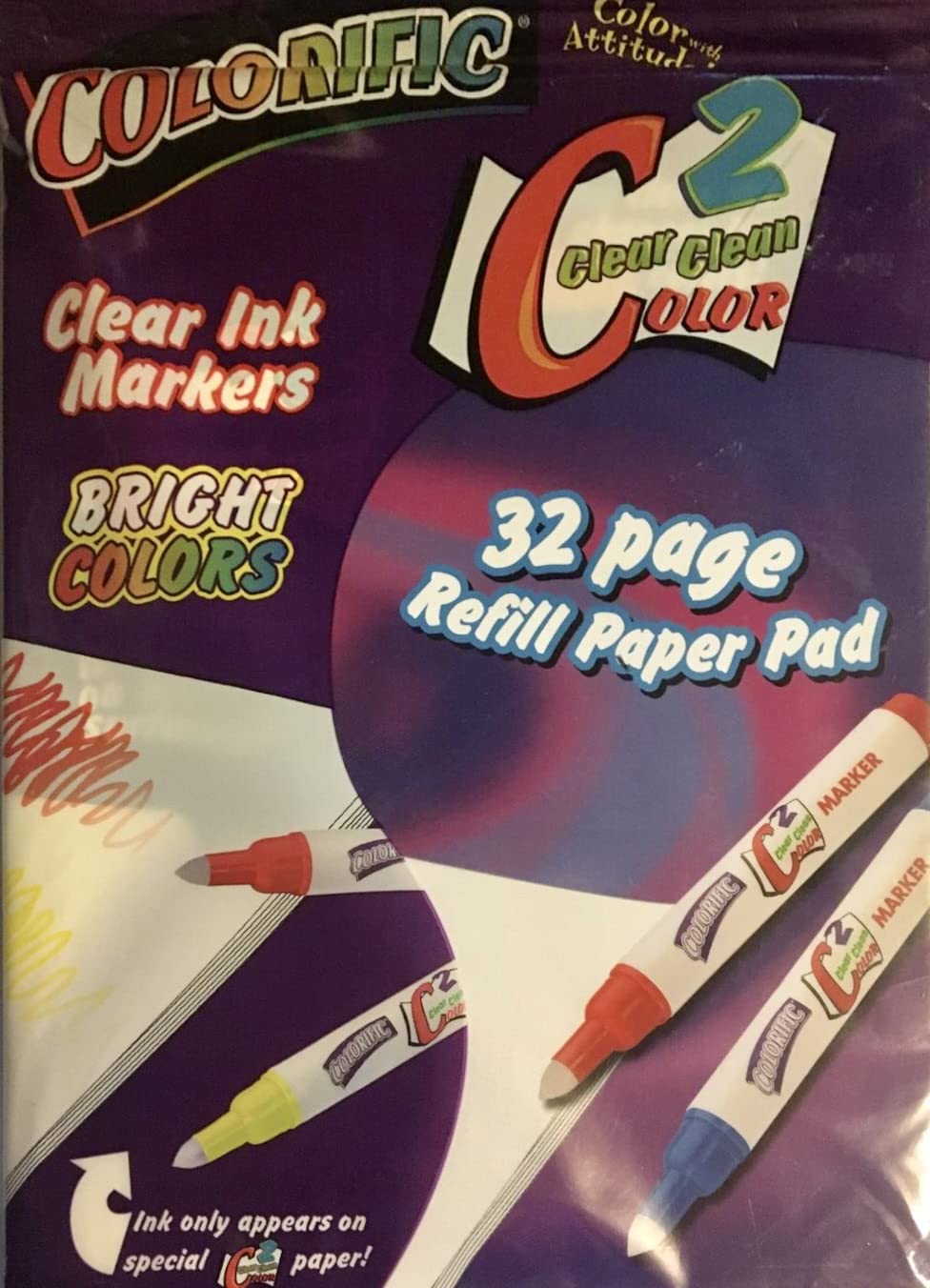 Colorific 32-Page Refill Paper Pad for Coloring Books - Premium Quality Sketch Paper for Kids & Adults - Perfect for Art Projects, School Work & Relaxation