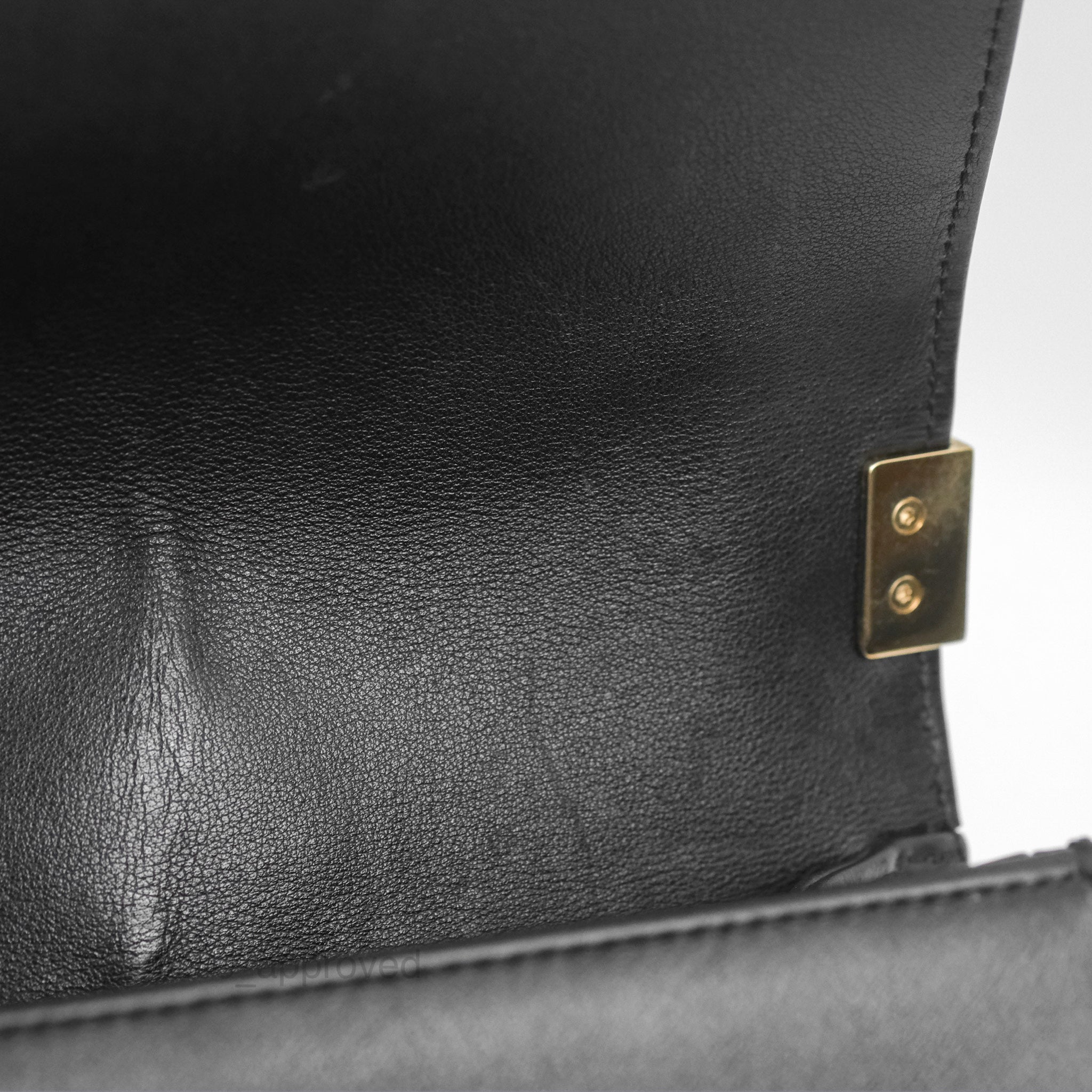 Chanel Chevron Small Boy Bag in Black Calfskin with Gold Hardware - Luxury Crossbody Bag for Women, Perfect for Evening Events & Date Nights