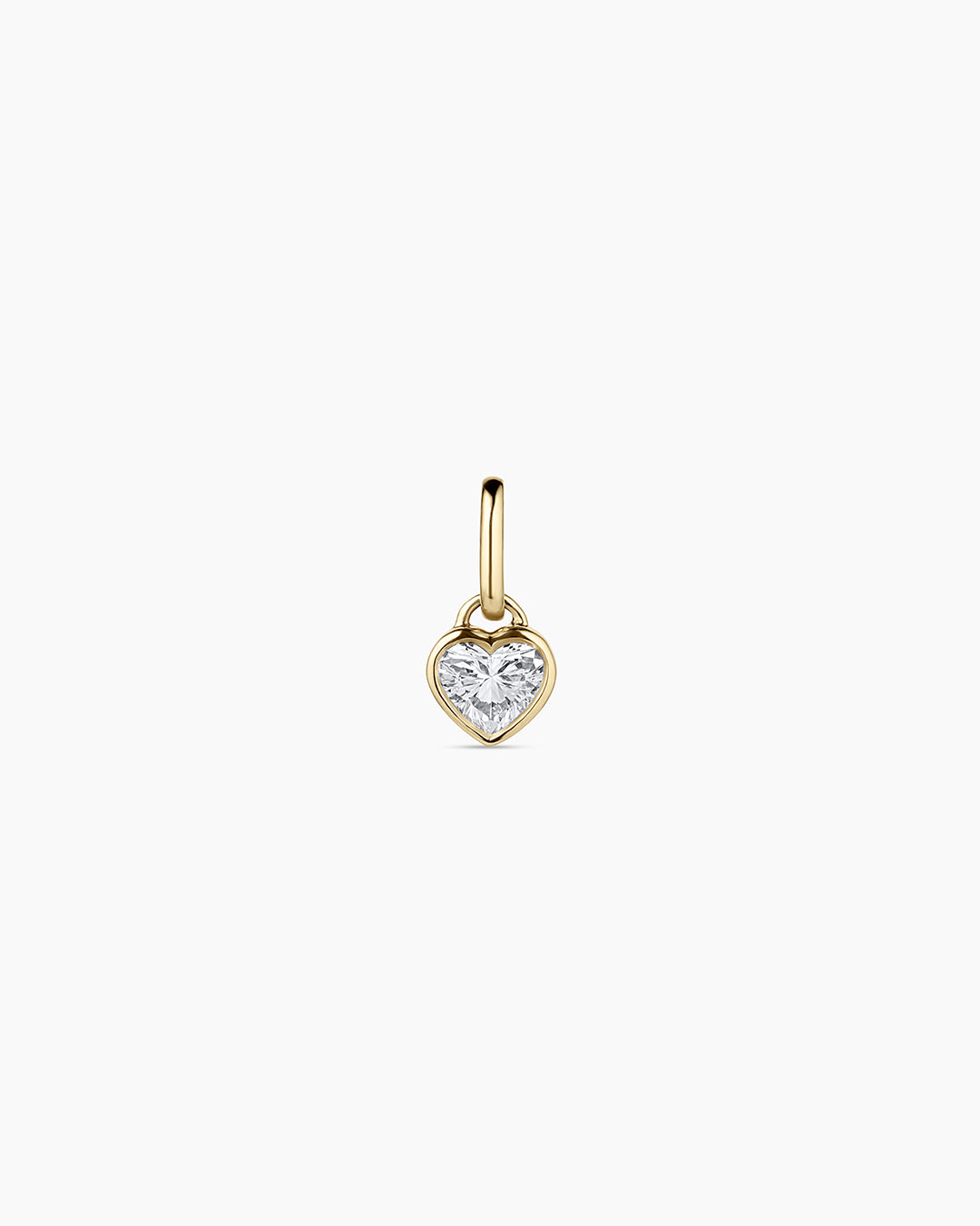 Lab Grown Diamond Heart Charm Pendant - 1 Carat D Color VVS1 Clarity - Perfect for Valentine's Day Gifts, Anniversary Presents & Everyday Elegance