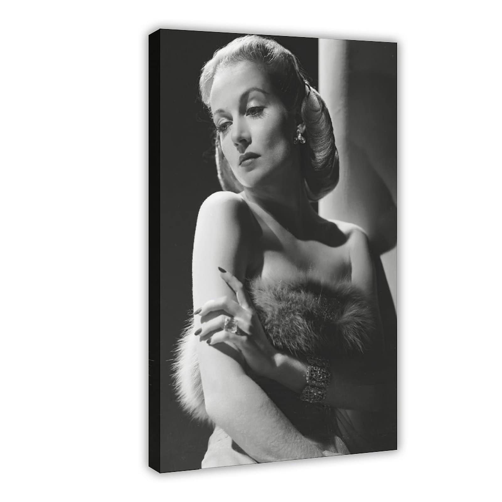 Joan Crawford Vintage Movie Poster - 24x36 Inch (60x90cm) Classic Hollywood Superstar Wall Art Print - Perfect for Living Room, Bedroom & Office Decor - Retro Film Aesthetic Home Theater Decorations
