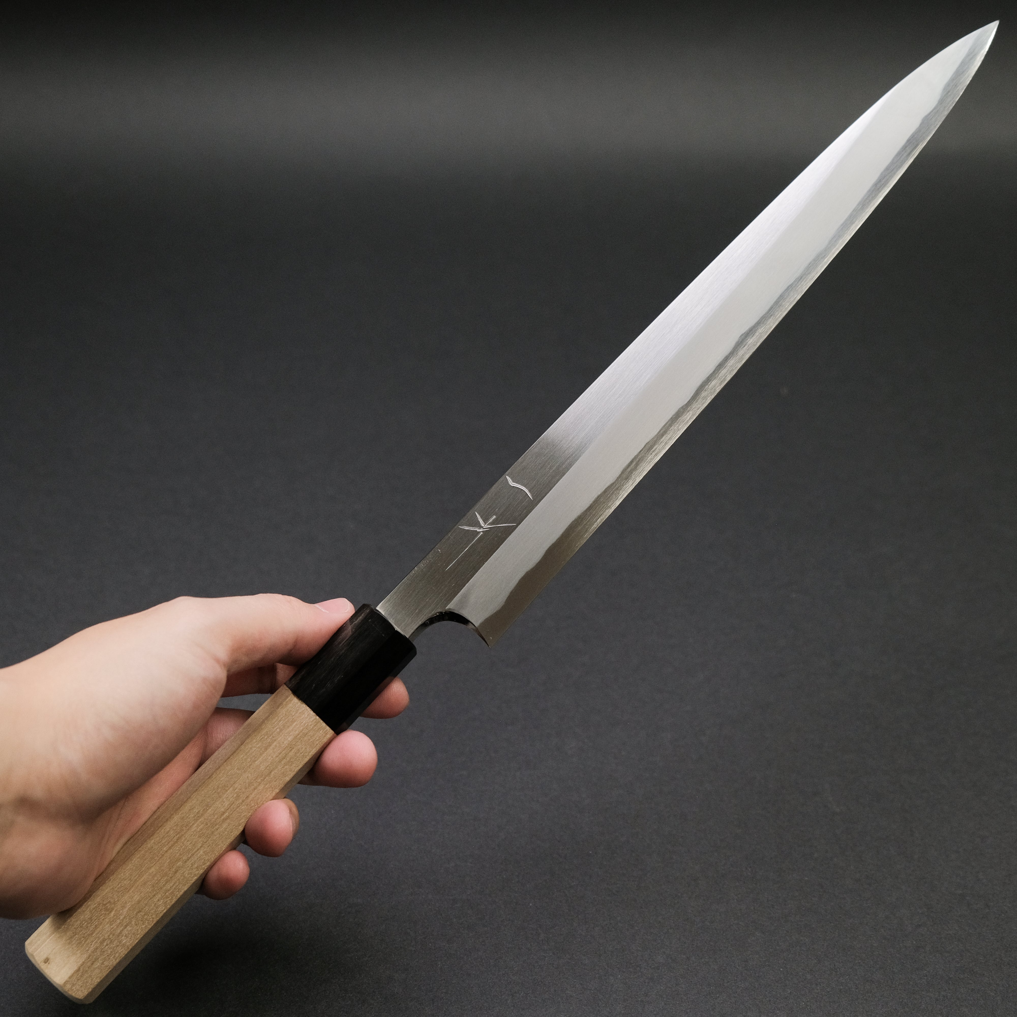 Hitohira Togashi White #1 Tachi Yanagiba 270mm Japanese Chef Knife with Ho Wood Handle & Saya - Perfect for Sushi, Sashimi, and Precision Meat Cutting