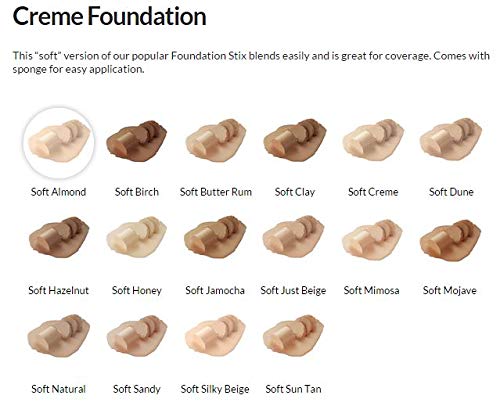 Jolie Creme SPF 15 Full Coverage Liquid Foundation with Blending Sponge - Soft Butter Rum - Flawless Matte Finish for Daily Wear & Special Occasions