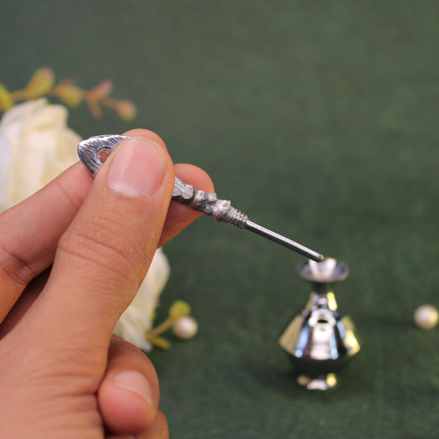 Baal Traditional Silver Surmedani for Women & Newborn Babies - Natural Eye Care & Protection | Perfect for Daily Use, Travel & Cultural Ceremonies