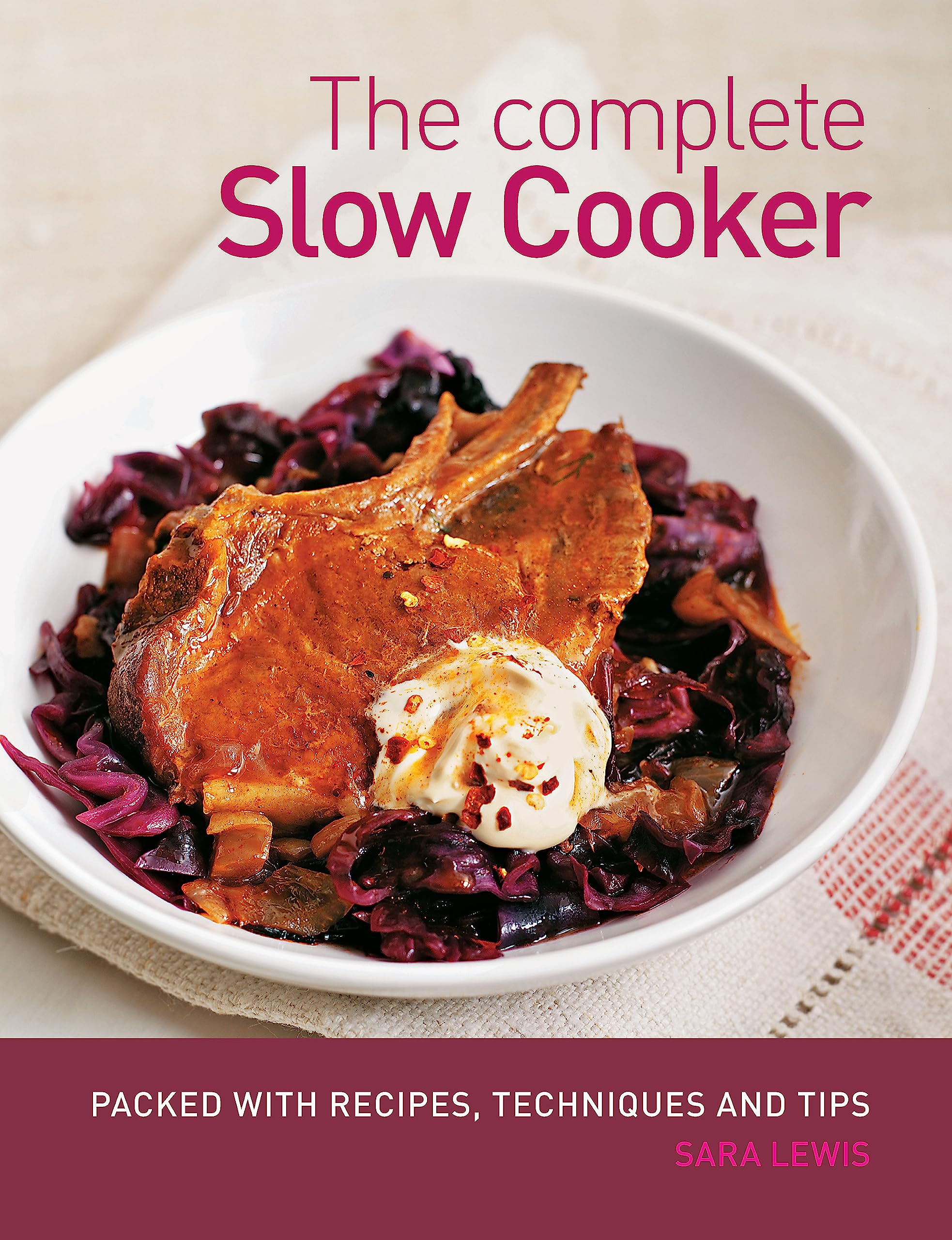 The Complete Slow Cooker - 6 Quart Programmable Electric Crock Pot with Timer & Auto Keep Warm - Perfect for Soups, Stews, Meals & Family Dinners