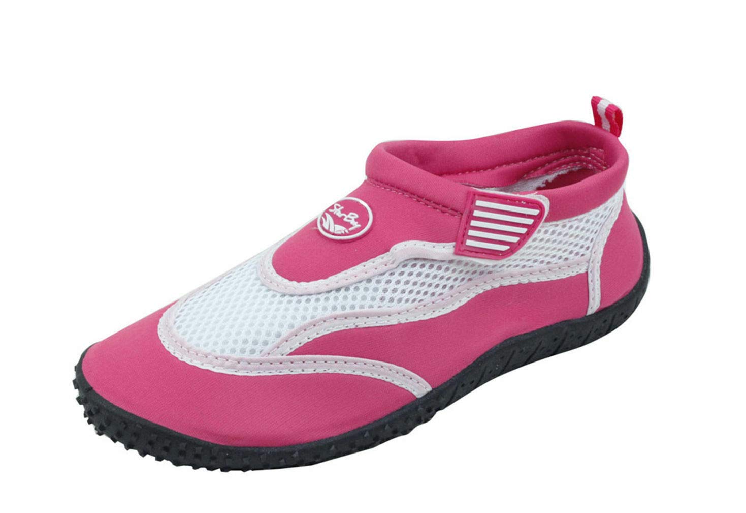 Women's Quick-Dry Water Shoes with Hook & Loop Closure - Lightweight Aqua Socks for Beach, Pool, Yoga & Water Sports