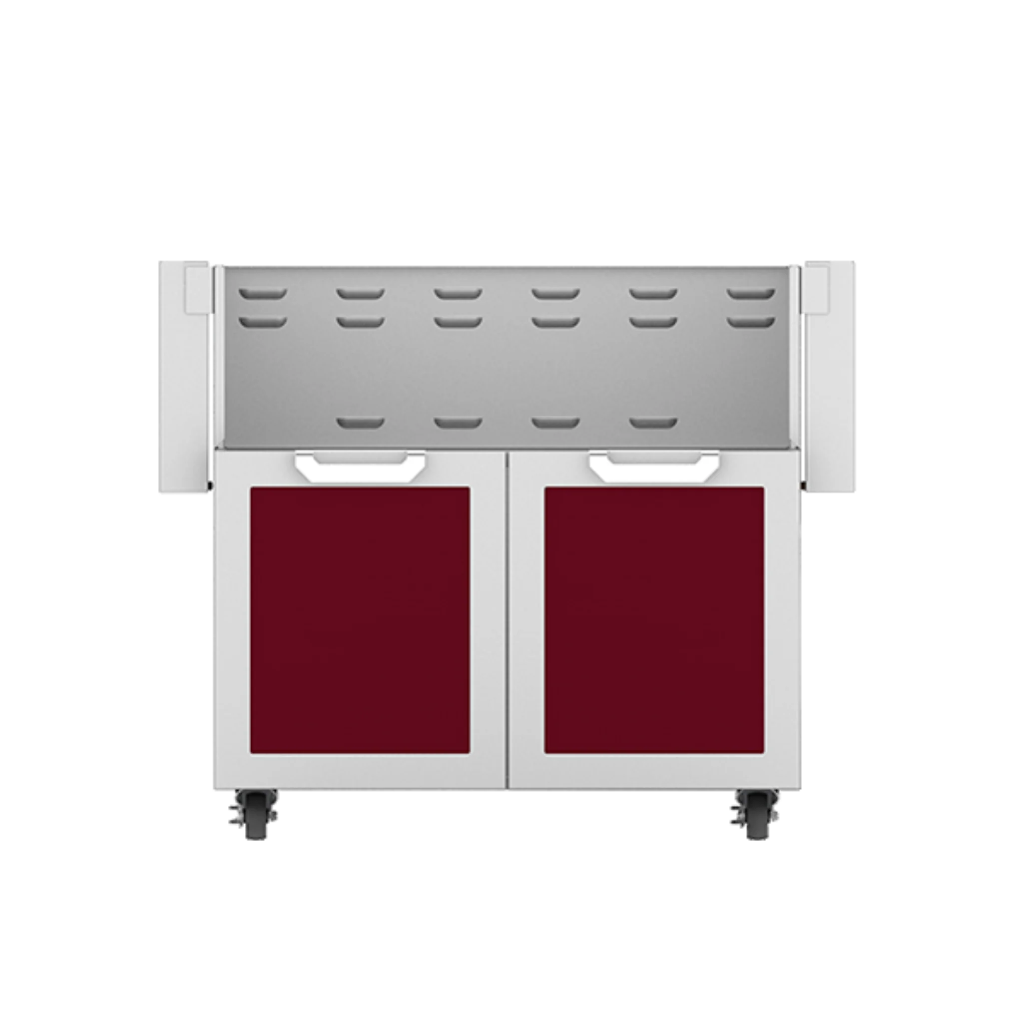 Hestan GCD36 36-Inch Outdoor Stainless Steel Tower Cart with Double Doors - Perfect for Patio, BBQ, and Outdoor Kitchen Storage