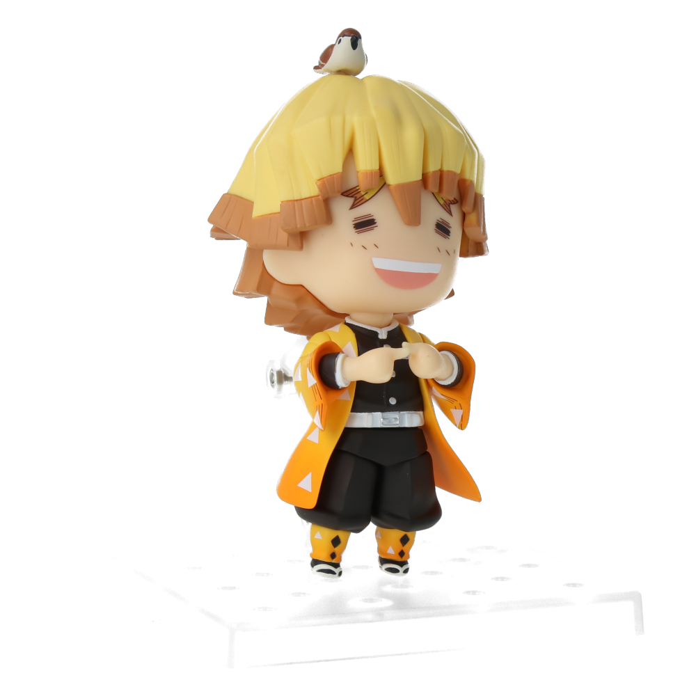 Nendoroid Zenitsu Agatsuma Demon Slayer Action Figure - Anime Collectible Toy from Kimetsu no Yaiba Series - Perfect for Display, Cosplay, and Anime Fans Gifts
