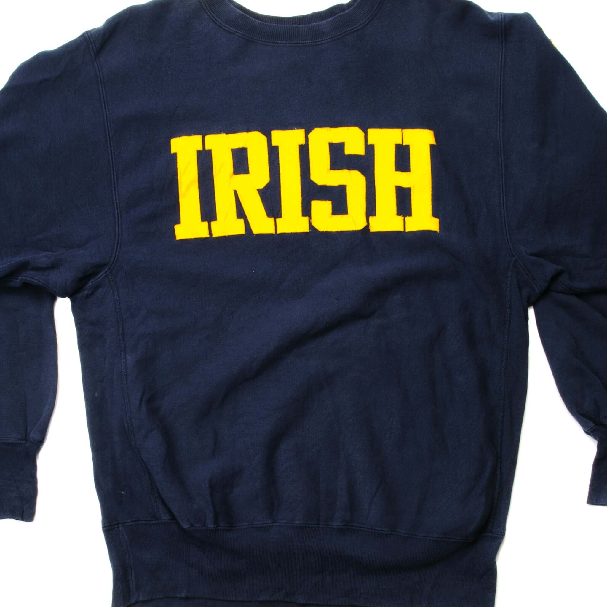 Vintage Champion Reverse Weave Irish Sweatshirt - Early 1990s Large Size - Made in USA - Retro Streetwear for Men & Women - Perfect for Casual Wear, Gym & 90s Fashion Lovers