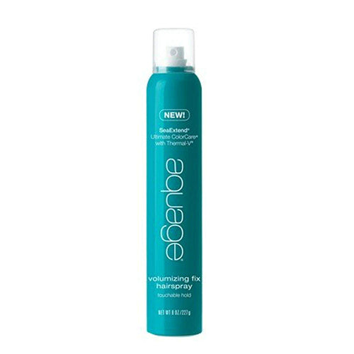Aquage Sea Extend Volumizing Fix Hairspray 8 oz - Long-Lasting Hold for Fine Hair - Perfect for Beach Waves & Updos - Salon Quality Hair Spray for Volume & Texture