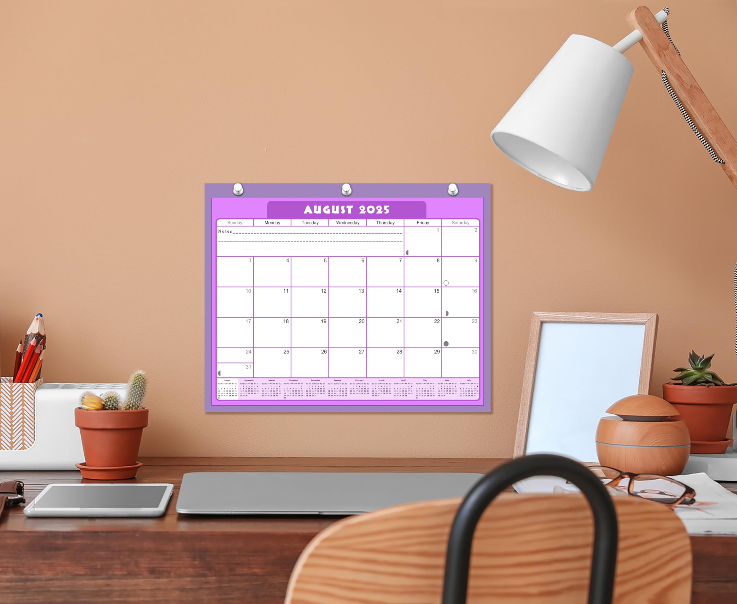 2025-2026 Student Planner | 12-Month Academic Calendar for College & High School | 3-Ring Binder, Desk & Wall Organizer | School & Office Supplies | Perfect for Homework Tracking & Exam Scheduling | Made in USA