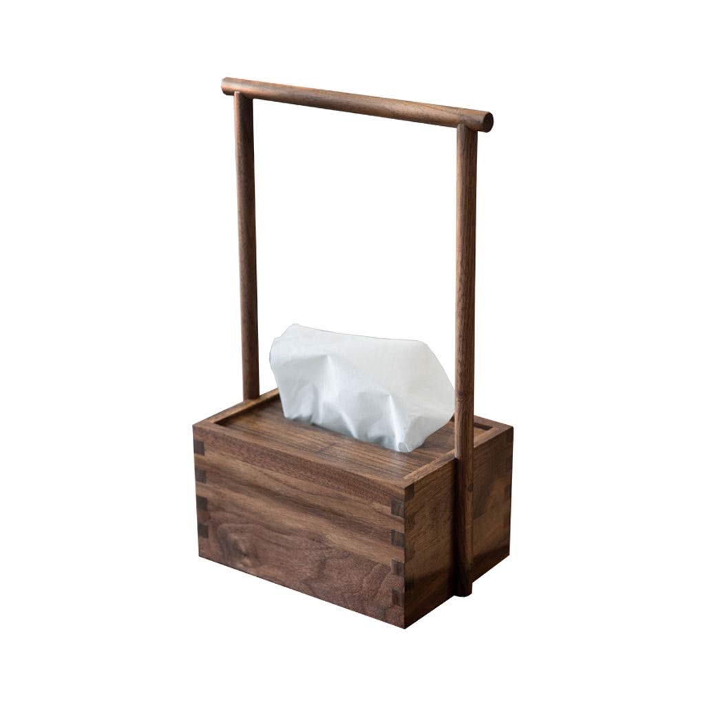 Classic Portable Tissue Box Holder with Cover - Household Pull-Out Storage Organizer for Desk, Bathroom & Car | Decorative Napkin Carton & Paper Holder for Home Office Decor
