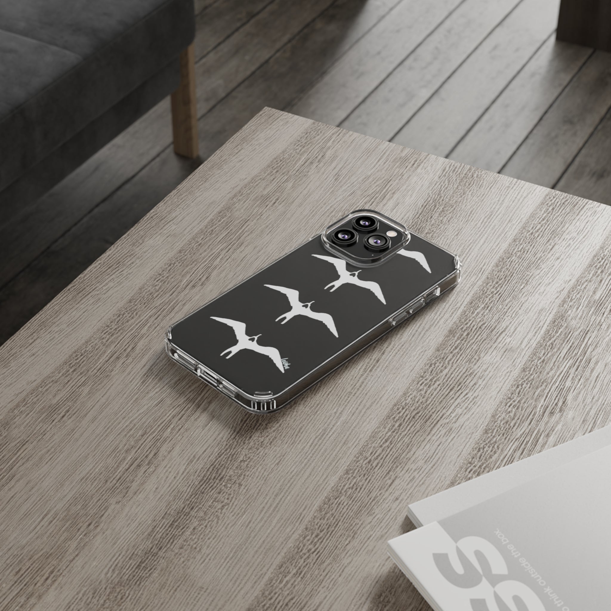 Premium Clear Phone Case for iPhone 15/14/13/12 - Slim & Protective Transparent Cover with Scratch-Resistant Design | Perfect for Everyday Use, Travel & Work