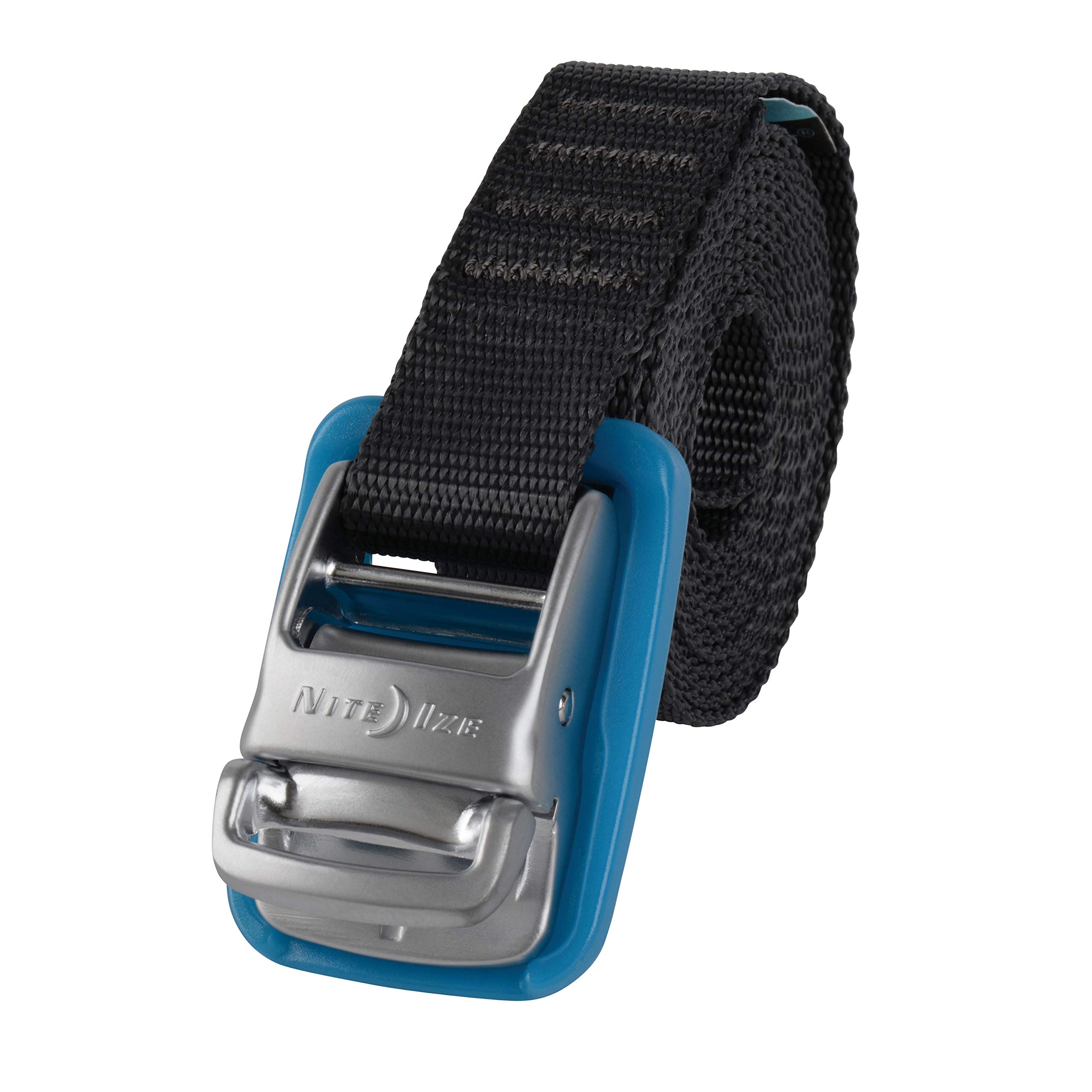 Nite Ize CamJam Tie Down Strap - Heavy Duty Ratchet Straps for Trucks, Cars, Motorcycles & ATVs - Secure Luggage, Cargo & Equipment - 6 ft Blue Pack of 2 - Perfect for Road Trips, Moving & Outdoor Adventures