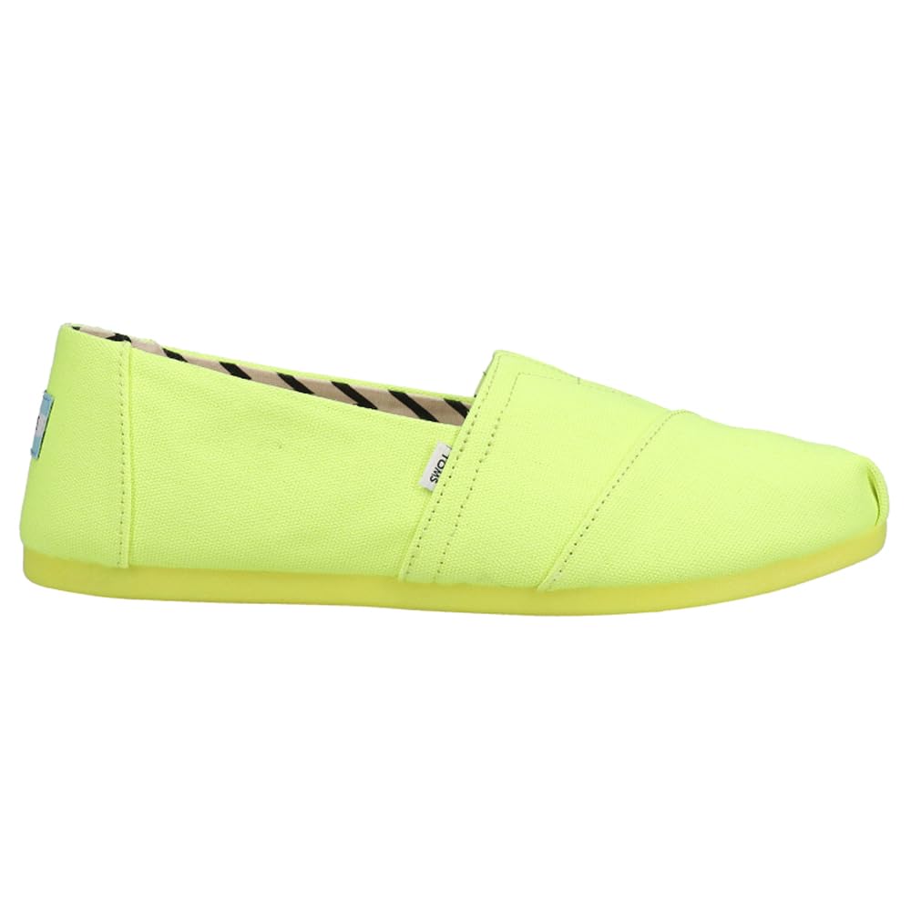TOMS Women's Alpargata Slip-On Flats - Comfortable Casual Shoes for Women | Perfect for Walking, Travel & Everyday Wear