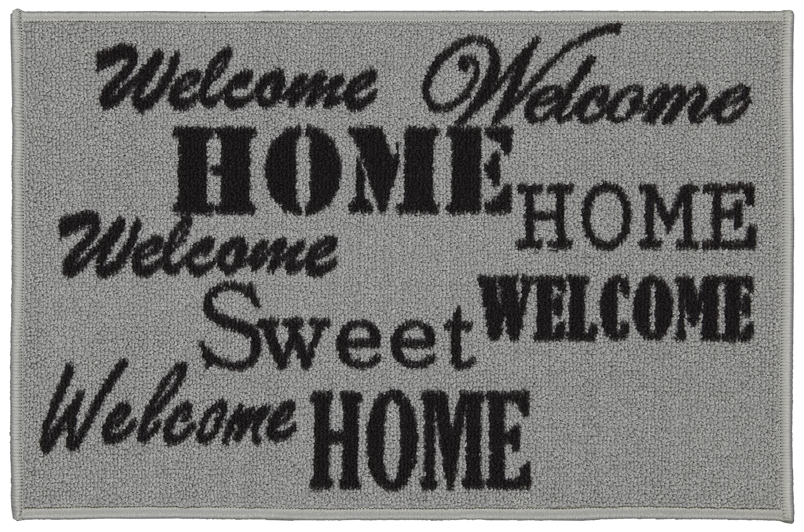 Ottomanson Doormat - Non-Slip Rectangular Welcome Mat with 