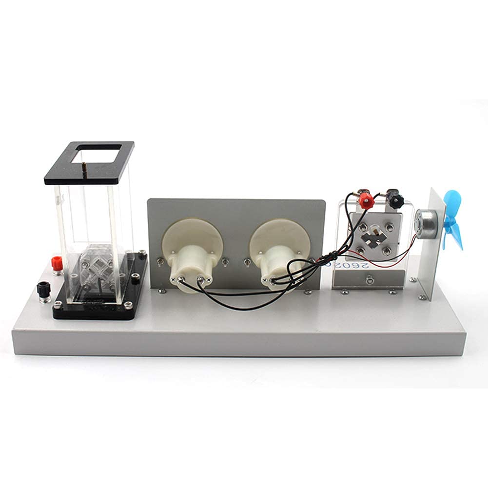 Hydrogen Fuel Cell & Electrolyzer Science Kit - STEM Electrochemistry Lab Equipment for Physics & Electricity Experiments - Educational Tools for Students & Teachers - Perfect for Classroom Learning & Home Science Projects