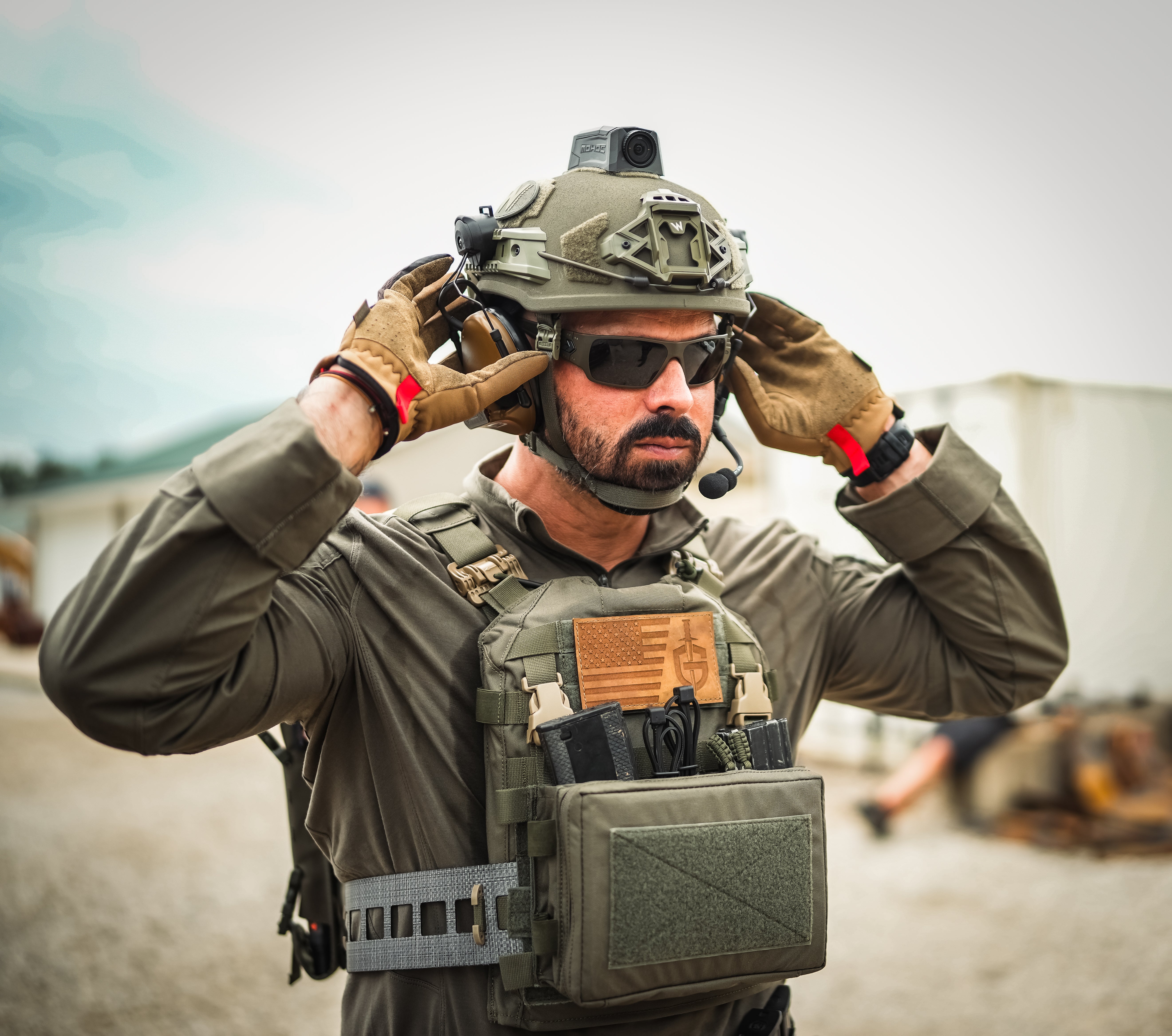 Team Wendy EPIC Protector Mid Cut Ballistic Helmet - NIJ IIIA Certified for Military, Law Enforcement & Tactical Use | Lightweight Protection for Combat, Training & Outdoor Activities