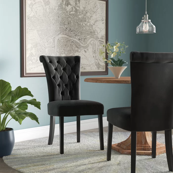 Charlotte KD Dining Chair - Modern Wooden Dining Chair for Kitchen, Dining Room, and Home Decor | Perfect for Farmhouse, Scandinavian & Contemporary Interiors