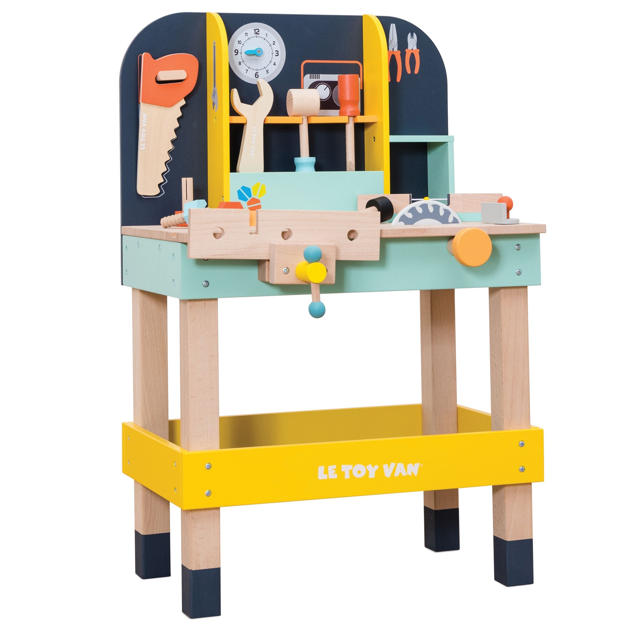 Alex's Work Bench - Heavy Duty Adjustable Workbench for DIY, Woodworking & Garage Projects - Perfect for Home Workshops, Crafting & Repair Stations