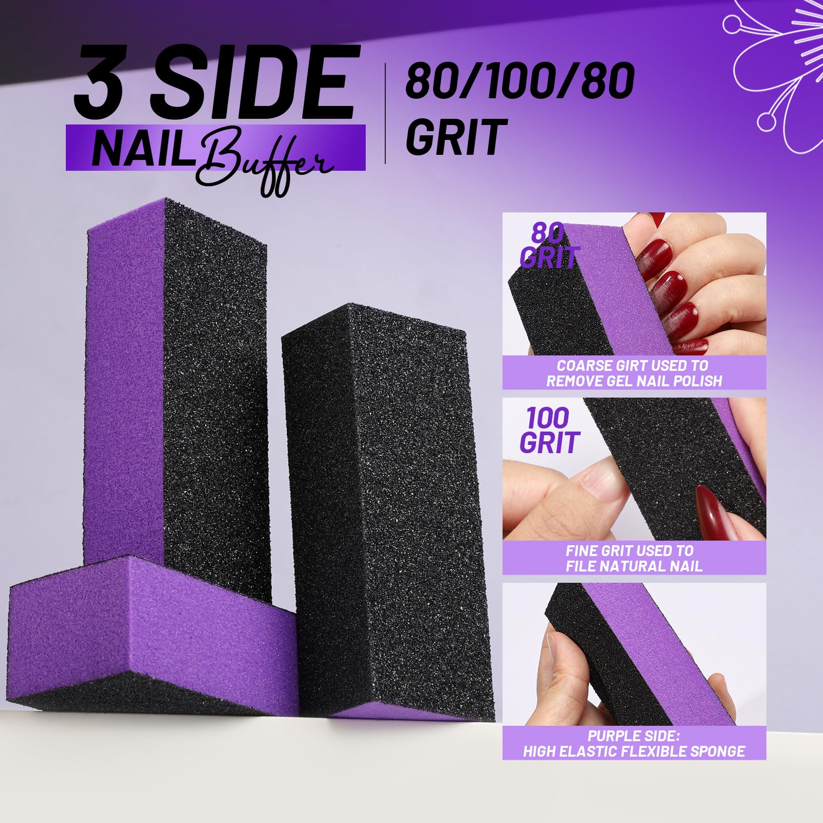 Premium Nail Care Kit - 12-Piece Manicure & Pedicure Set with Nail Files, Buffers, Cuticle Tools & Nippers - Professional Salon Quality Nail Grooming Tools for Home & Travel - Perfect for DIY Nail Care, Spa Days & Gift Giving