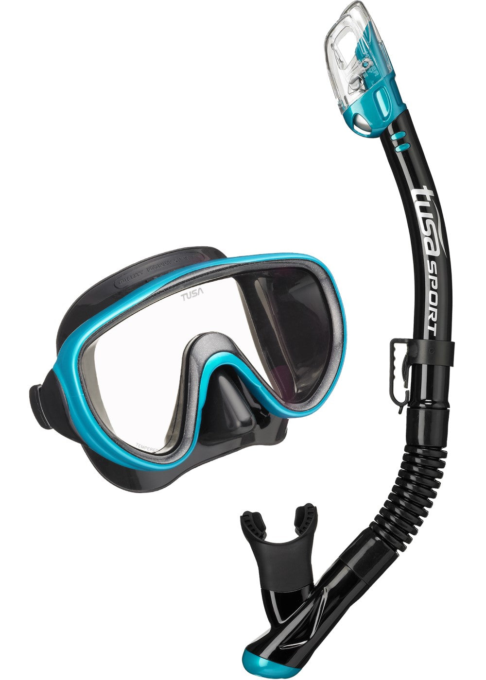 Tusa Serene Mask & Snorkel Set - Premium Anti-Fog Snorkeling Gear for Adults & Kids - Perfect for Beach Vacations, Swimming, and Underwater Exploration