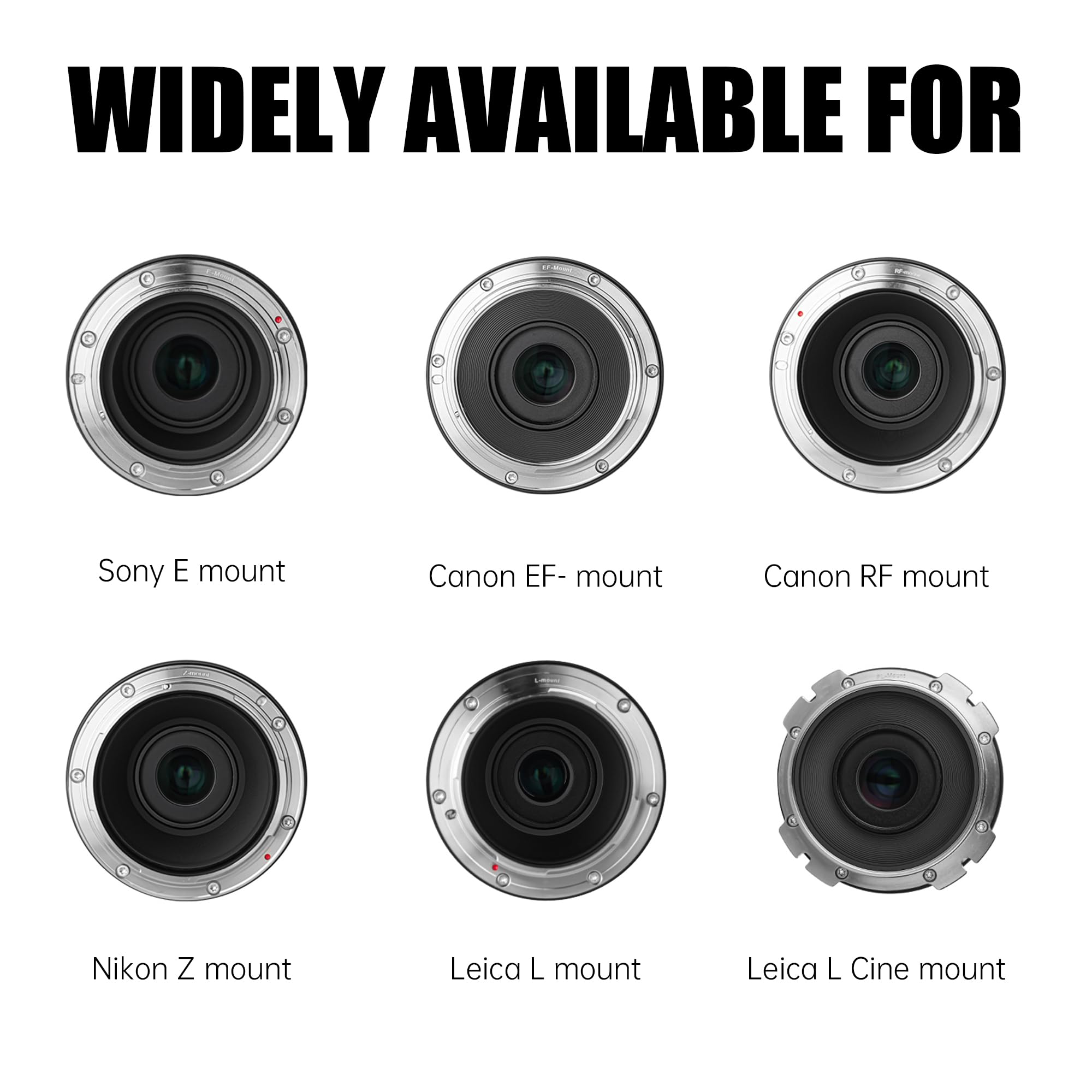 AstrHori 28mm F13 2X Macro Probe Lens for Sony E Mount - Full Frame Specialty Lens with 90° Angle & Built-in LED Light - Perfect for Product Photography, Jewelry Shots & Creative Cinematography