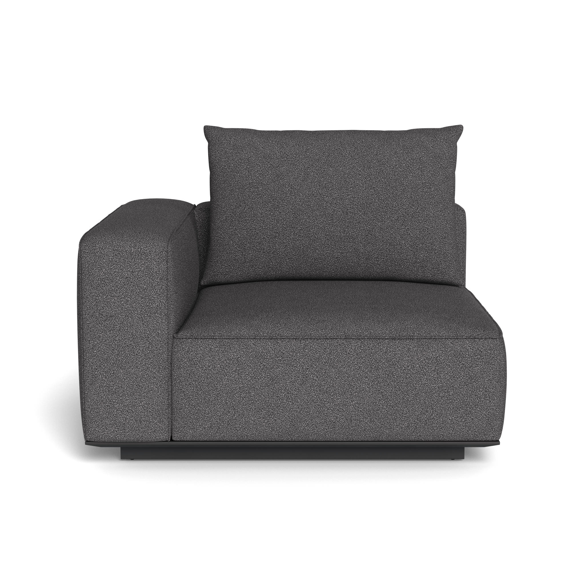 Santorini Outdoor Corner Left Sectional Sofa Set - Waterproof Wicker Patio Furniture for Garden, Poolside, Backyard & Balcony - Comfortable All-Weather Lounge Seating