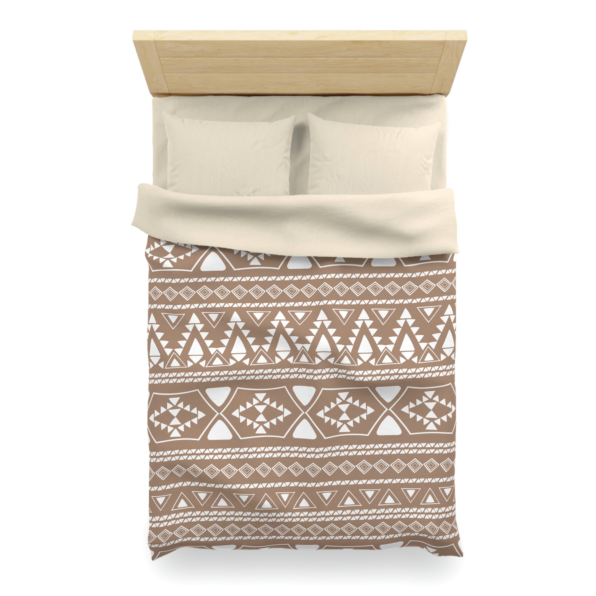 Southwestern Desert Sand Duvet Cover - Soft Microfiber Polyester Comforter Cover Set for Bedroom - Perfect for Boho & Western Style Home Decor