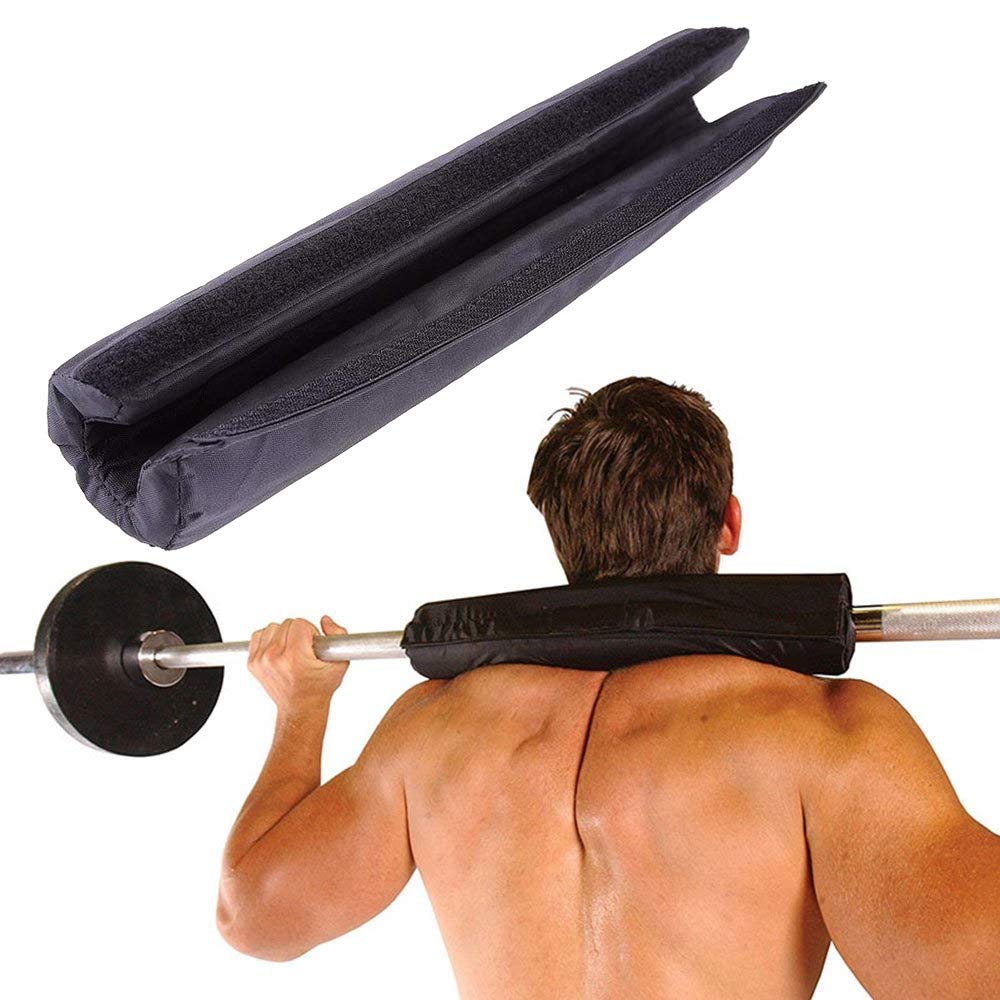 **Barbell Pad for Weight Lifting - Squat Shoulder Protector, Gym Cushion Cover for Comfort & Support - Perfect for CrossFit, Powerlifting & Home Workouts**