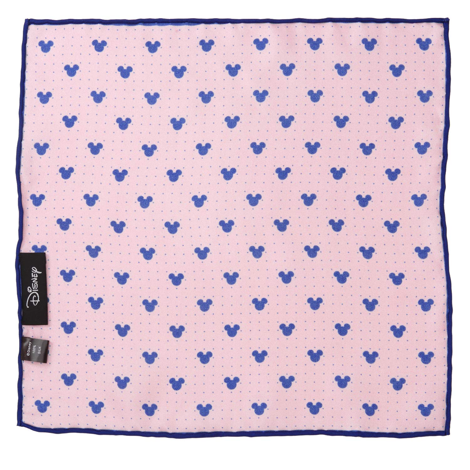 Mickey Mouse Polka Dot Pink Pocket Square - Stylish Handkerchief for Men's Suits, Weddings & Formal Events
