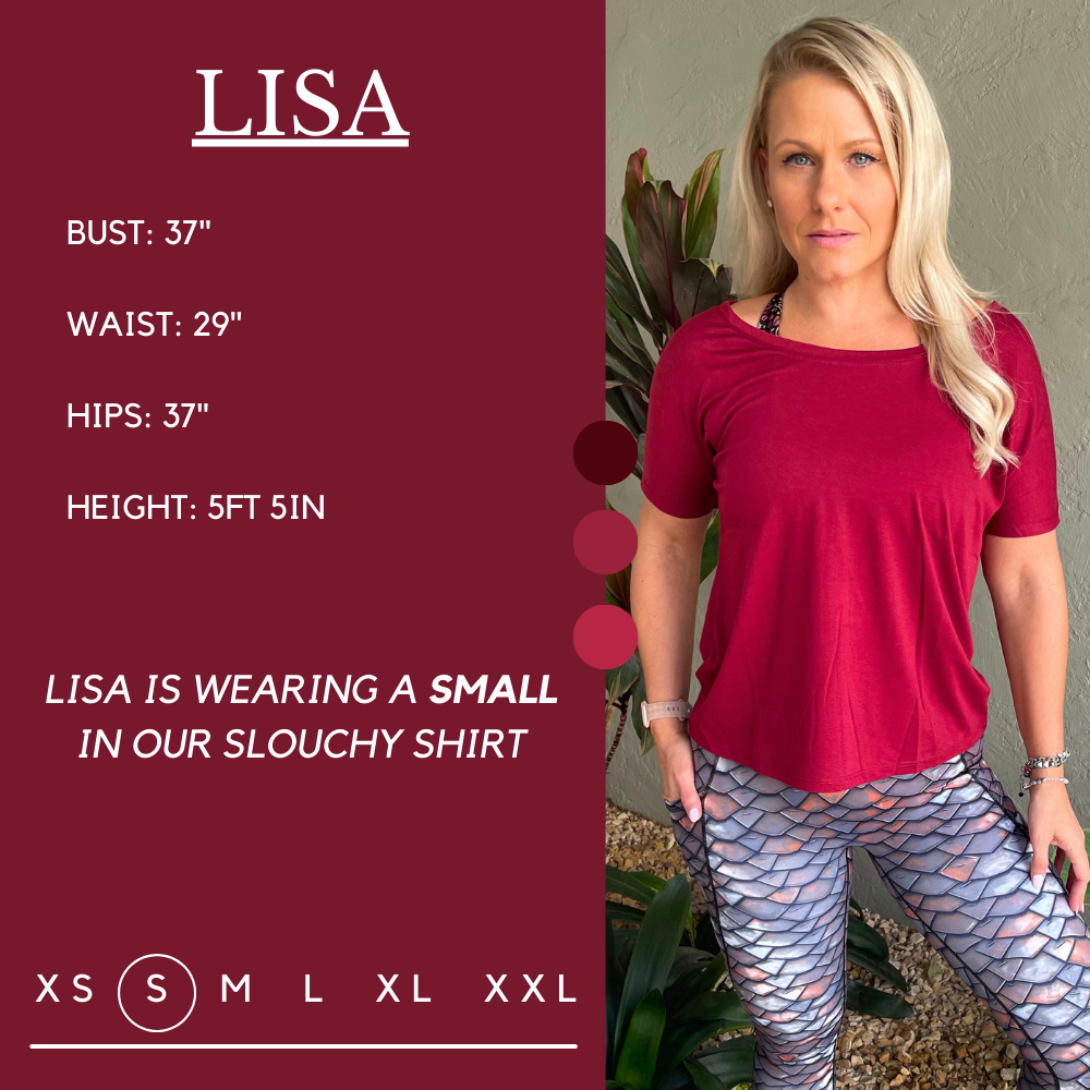 Comfy Slouchy Tee in Brick Red - Relaxed Fit Casual T-Shirt for Women | Perfect for Lounging, Weekend Outings & Layering