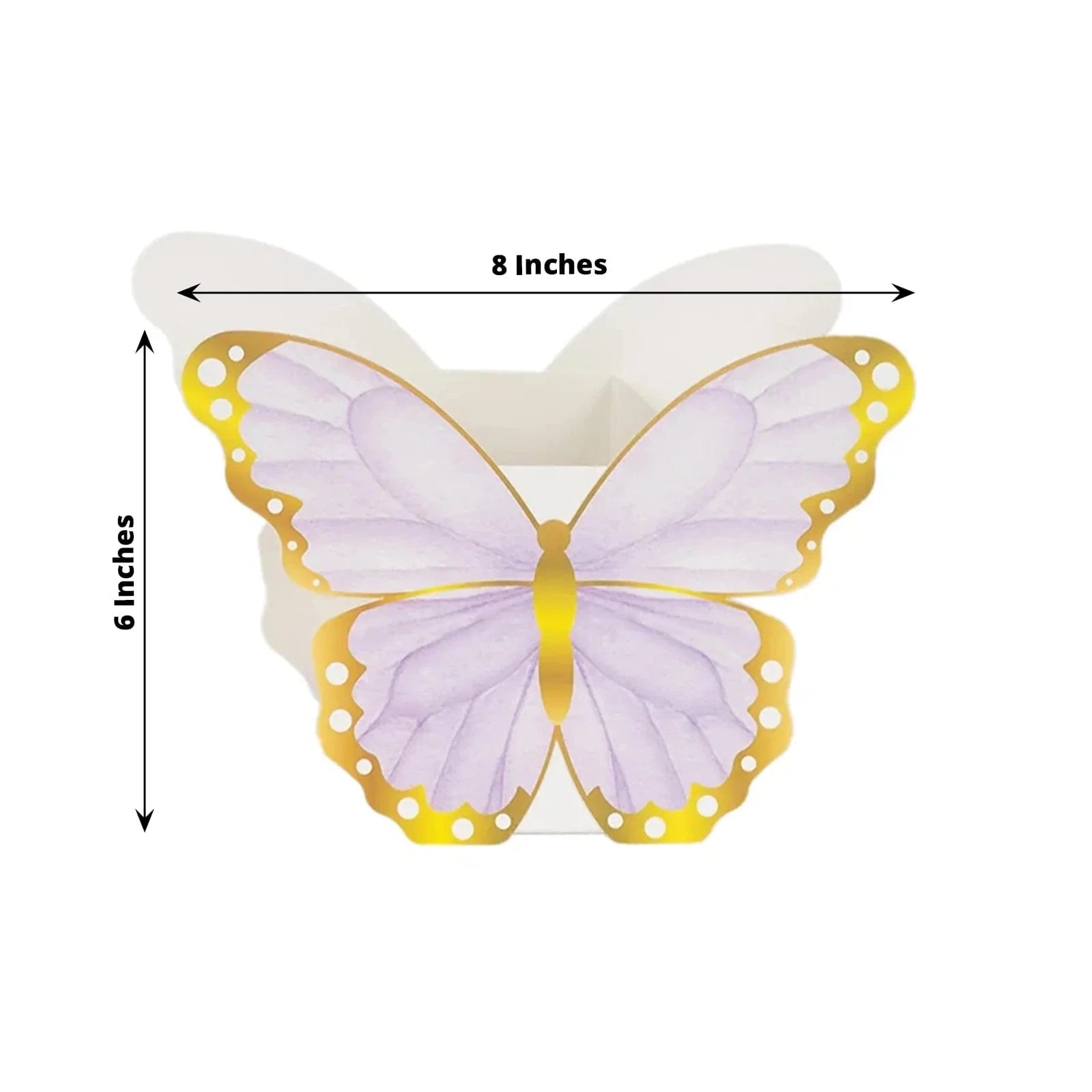 12 Assorted Paper Butterfly Party Favor Boxes - Perfect for Baby Showers, Weddings & Birthday Party Decorations