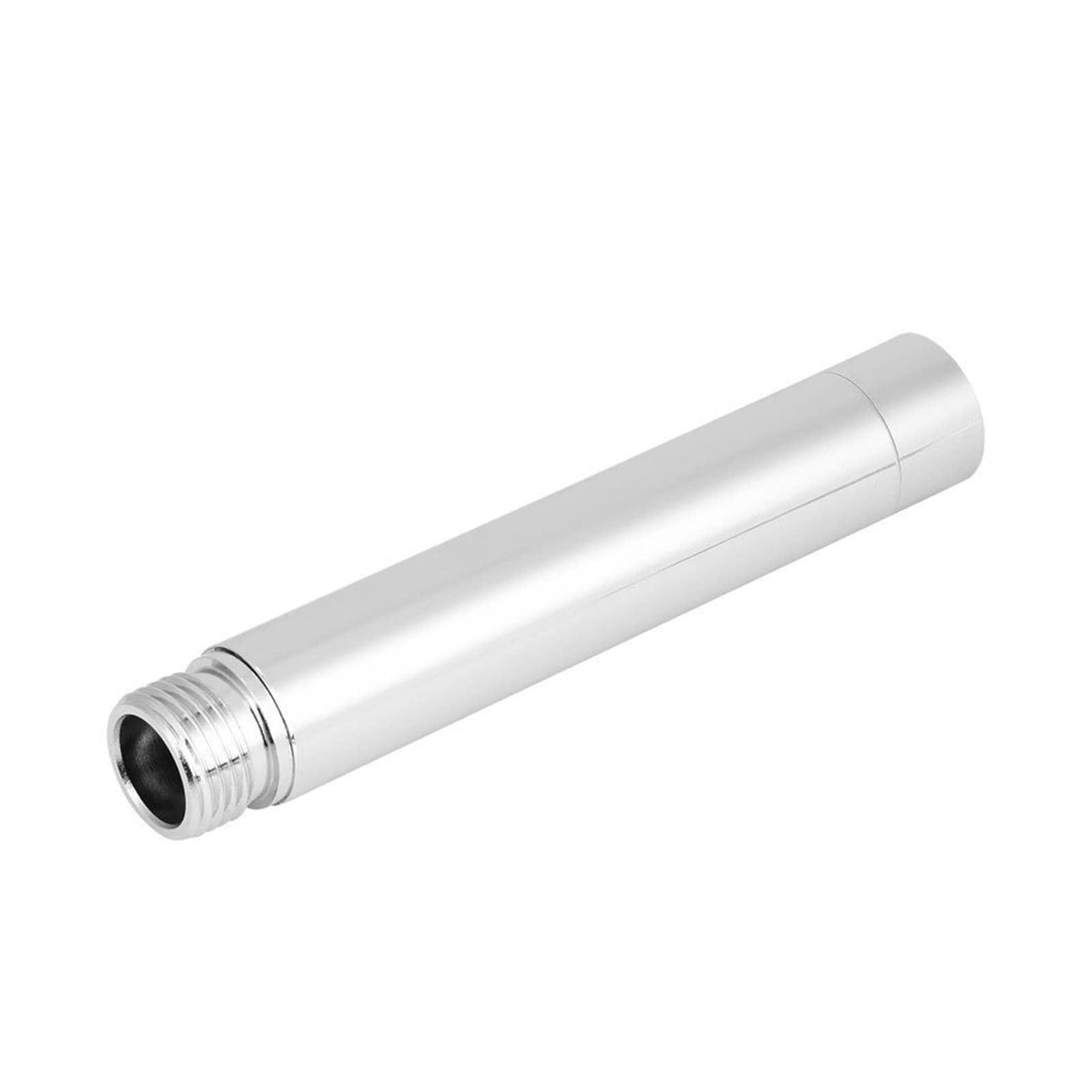 4 Inch Stainless Steel Shower Extension Arm - Chrome Plated Round Tube Shower Arm for Bathroom Accessories | Perfect for Adjustable Shower Head Height in Small Bathrooms & RV Showers