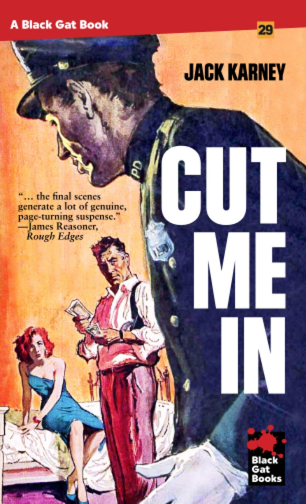 Cut Me In (Black Gat Books) - Classic Crime Noir Novel for Mystery Lovers | Perfect for Book Clubs & Late Night Reading
