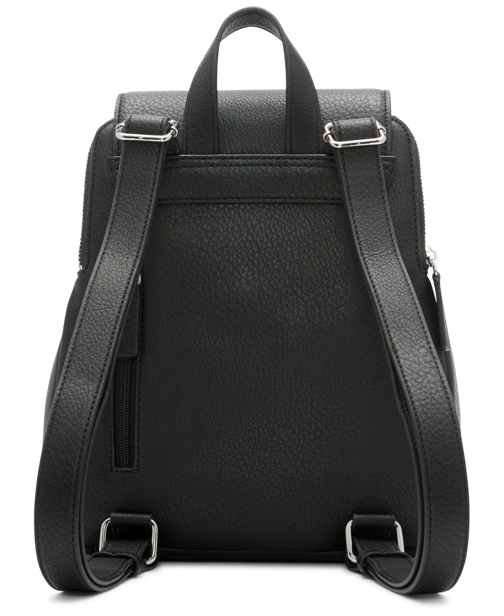 Calvin Klein Elaine Bubble Lamb Novelty Key Item Flap Backpack for Women | Stylish Leather Backpack Purse for Work, Travel & Everyday Use