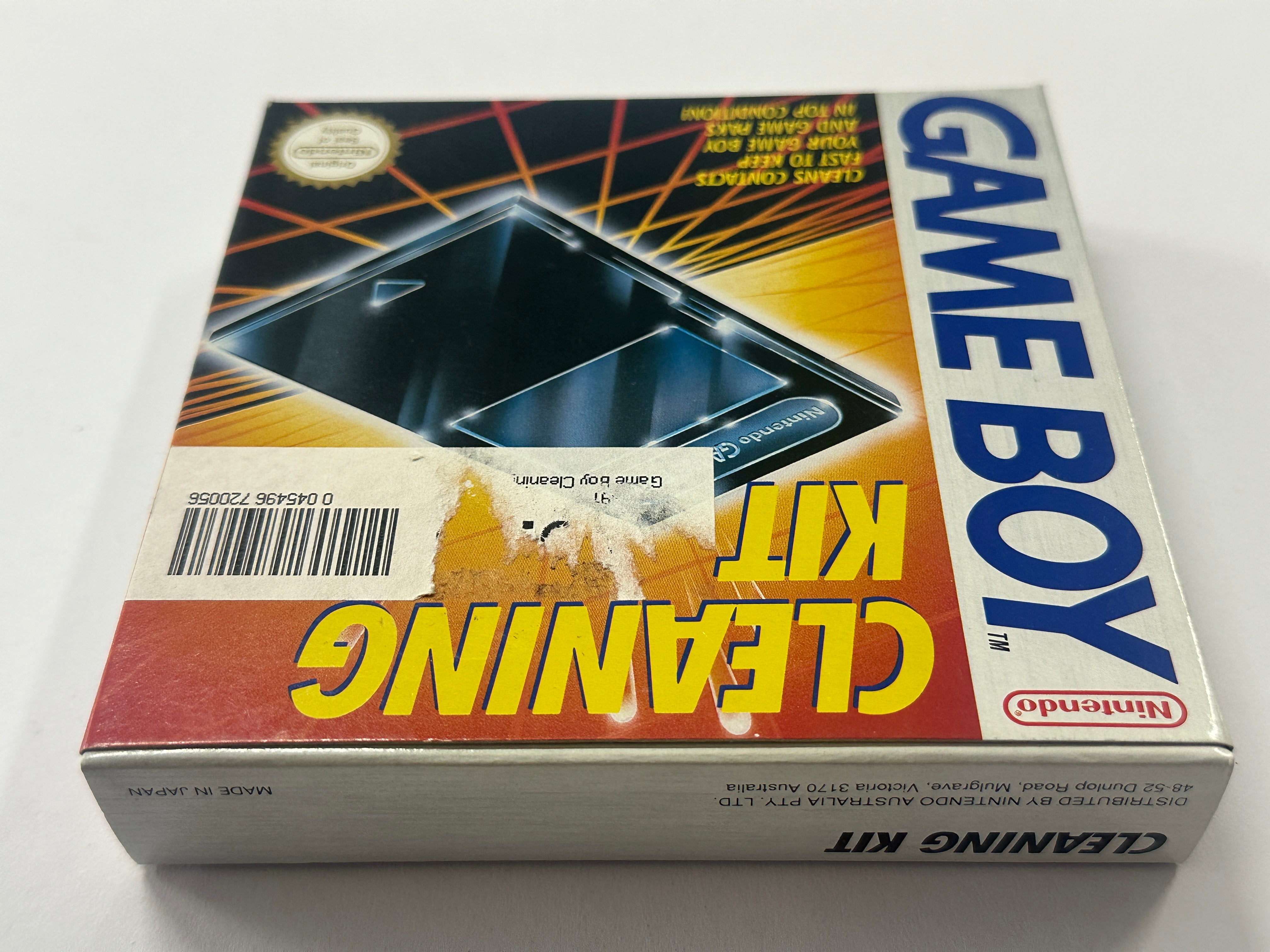 Original Nintendo Gameboy Cleaning Kit - Complete Set in Original Box - Perfect for Gameboy Console Maintenance & Restoration