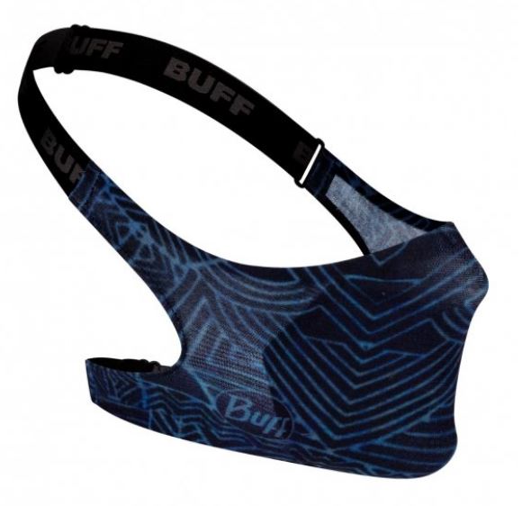 BUFF Filter Mask for Kids - Kasai Night Blue - Breathable & Comfortable Face Mask for School, Outdoor Activities & Travel