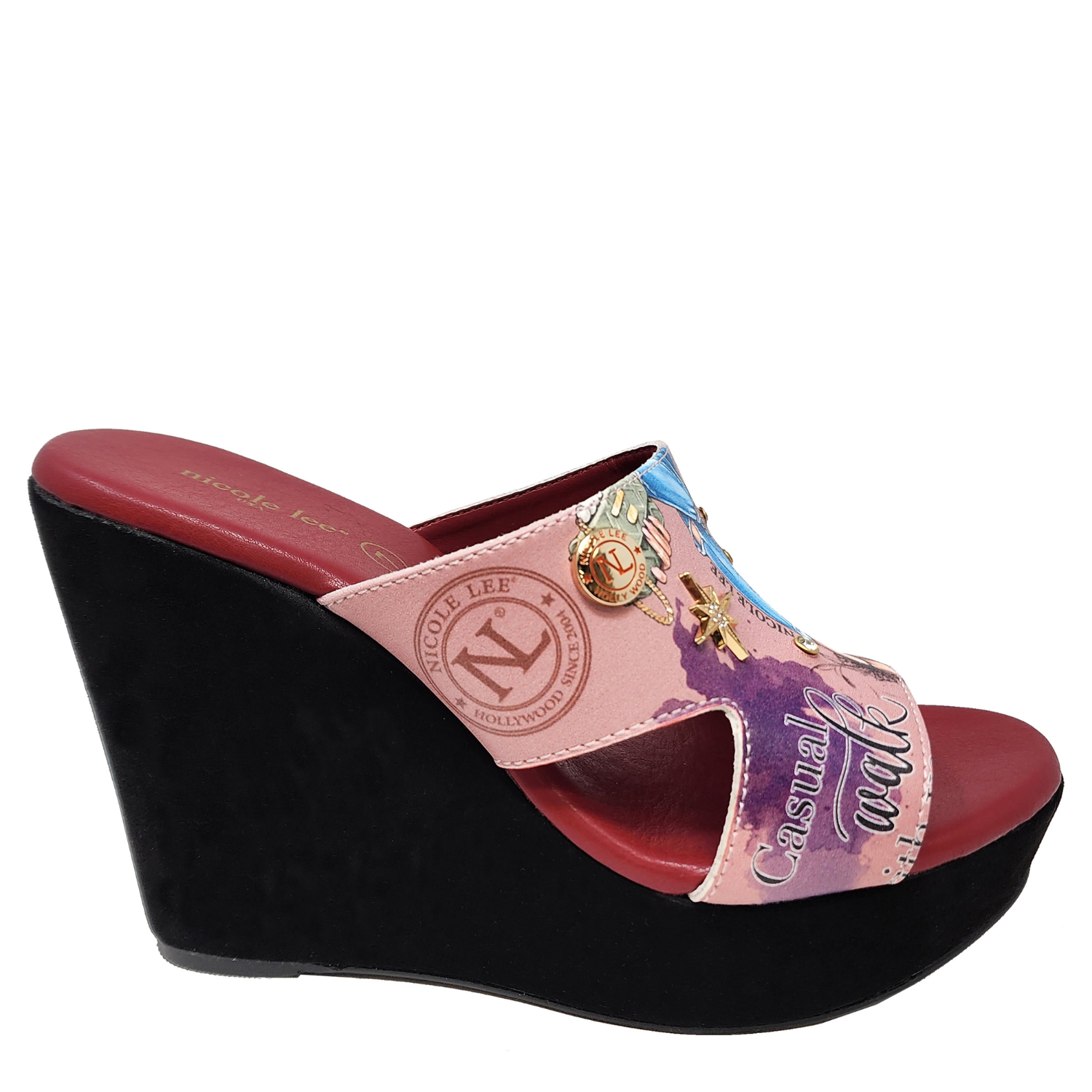 Cutout Wedge Sandals for Women - Comfortable Summer Casual Shoes with Breathable Design | Perfect for Beach, Vacation, and Everyday Wear
