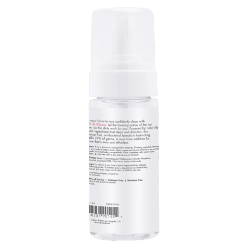 Premium Sex Toy Cleaner & Disinfectant Spray - Gentle, Fragrance-Free Formula for Safe & Hygienic Play - Perfect for Silicone, Rubber & Plastic Toys - Before & After Use Care Solution