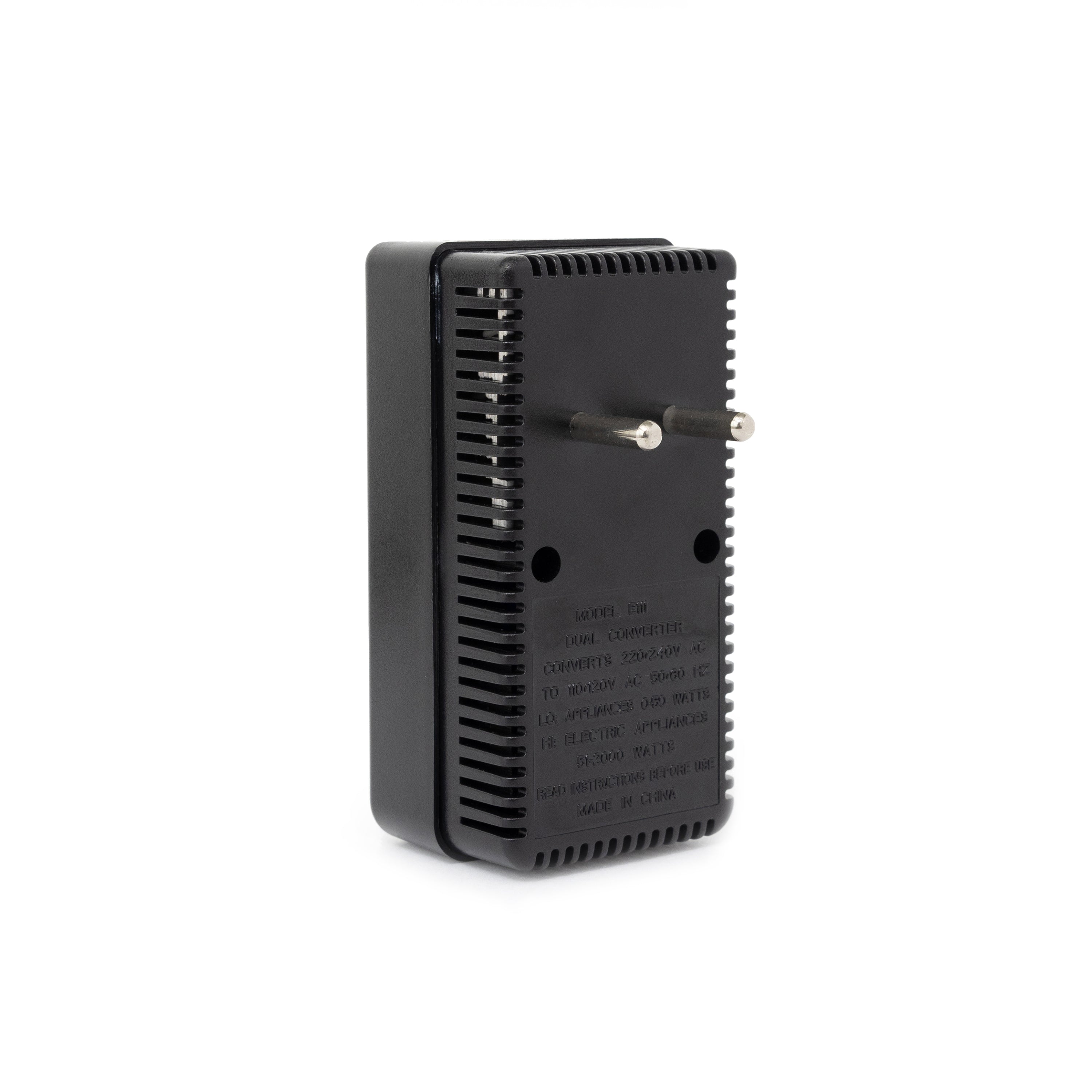 220V to 110V Voltage Converter - Dual Wattage Power Transformer for US Appliances | Travel, Home & Office Use