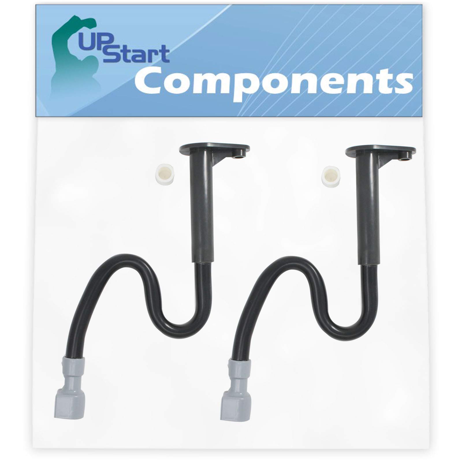 2-Pack W10619951 Refrigerator Drain Tube Replacement - Compatible with Kenmore/Sears 596.69284000 & W10309238 Tube Drain - Perfect for Refrigerator Leak Repair and Maintenance