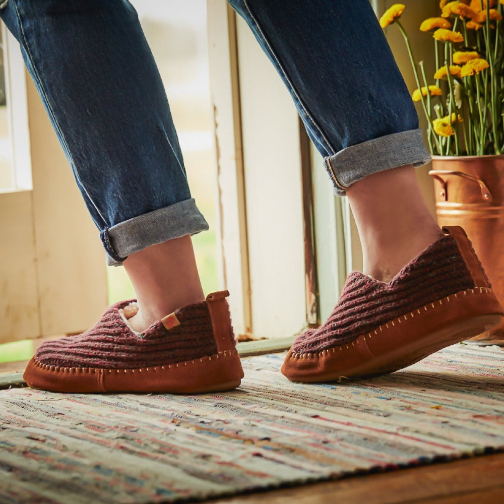 Women's Camden Slip-On Moccasin Shoes with Cloud Cushion® Comfort Technology - Lightweight & Supportive Casual Loafers for Walking, Work & Everyday Wear
