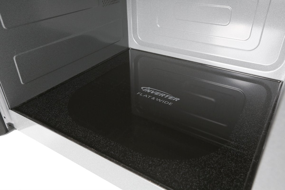 Panasonic 27L Inverter Microwave Oven 1000W with Genius Sensor - NNSF564WQPQ - Perfect for Quick Meals, Reheating & Family Cooking