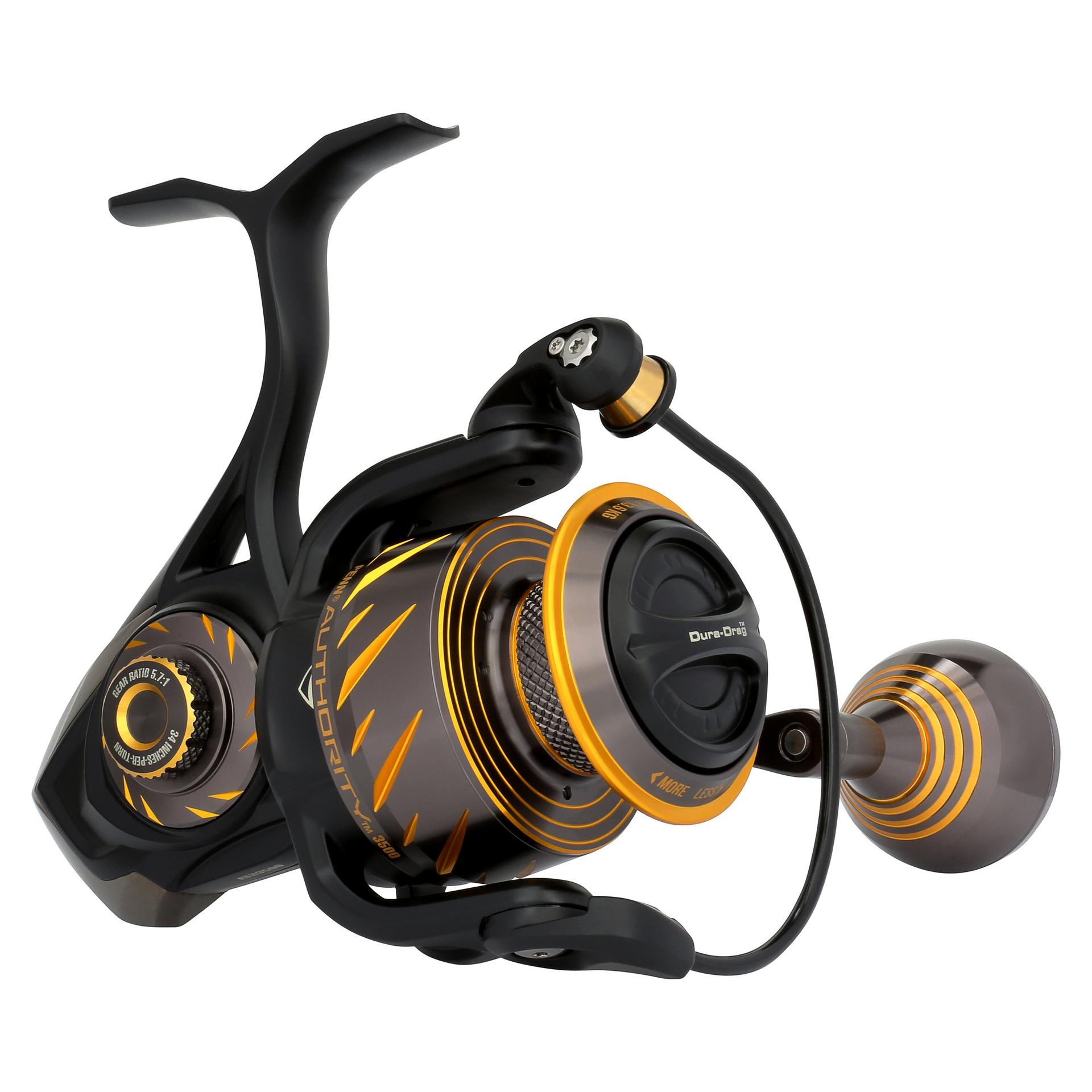 Authority® Spinning Reel - High Performance Saltwater Fishing Reel with Smooth Drag System | Perfect for Surf Fishing, Pier Fishing, and Offshore Angling