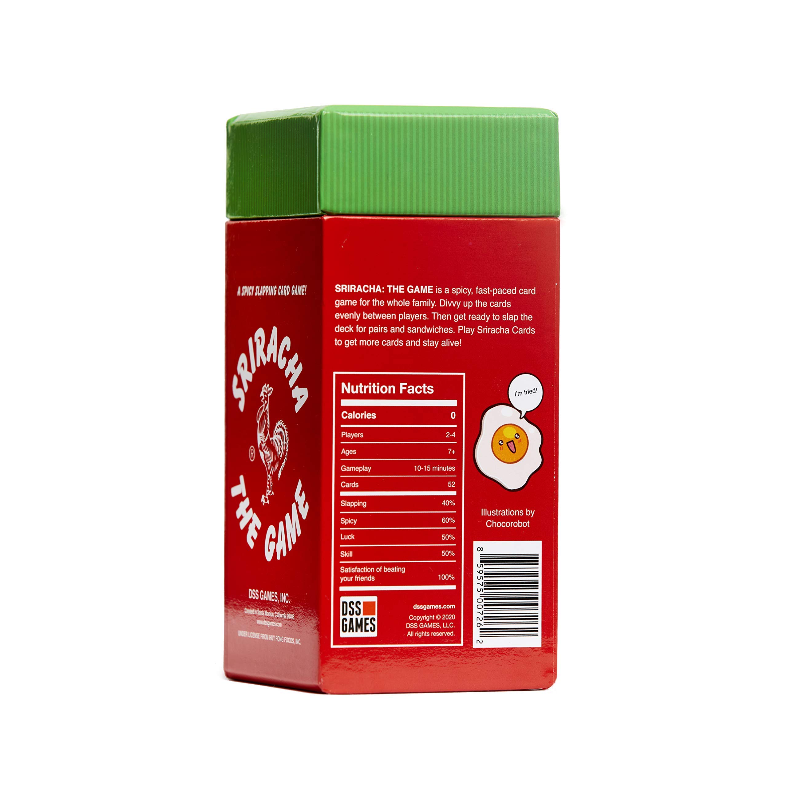 Sriracha The Game - Spicy Slapping Card Game for Family Fun | Party & Game Night Entertainment | Perfect for Adults & Kids