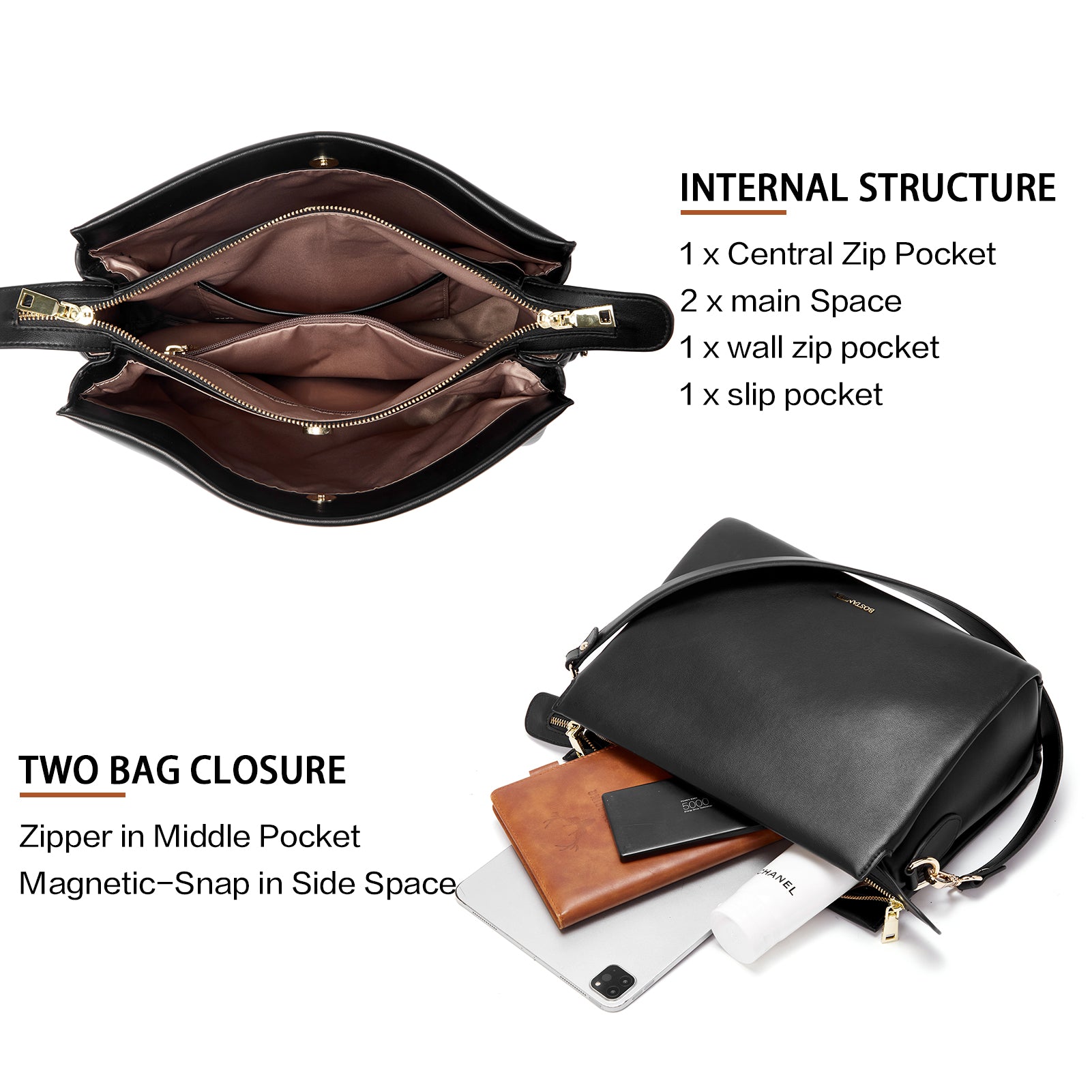 Stylish Cella Designer Leather Satchel Handbag for Women | Fashionable Crossbody Purse | Perfect for Work, Travel & Everyday Use